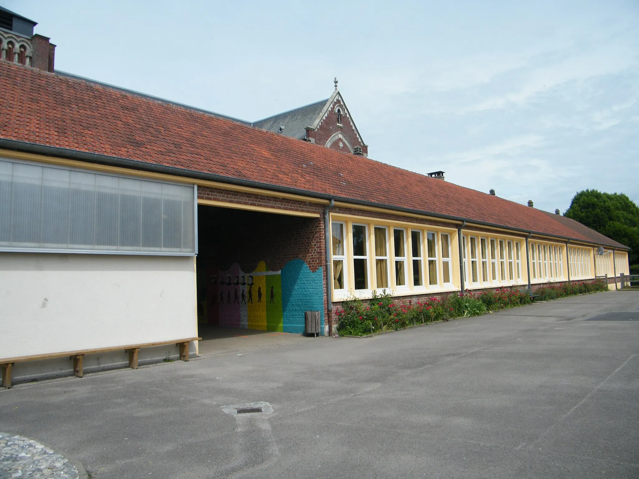 Photo showing: Fressenneville, Somme Fr, école Jean Gaudier