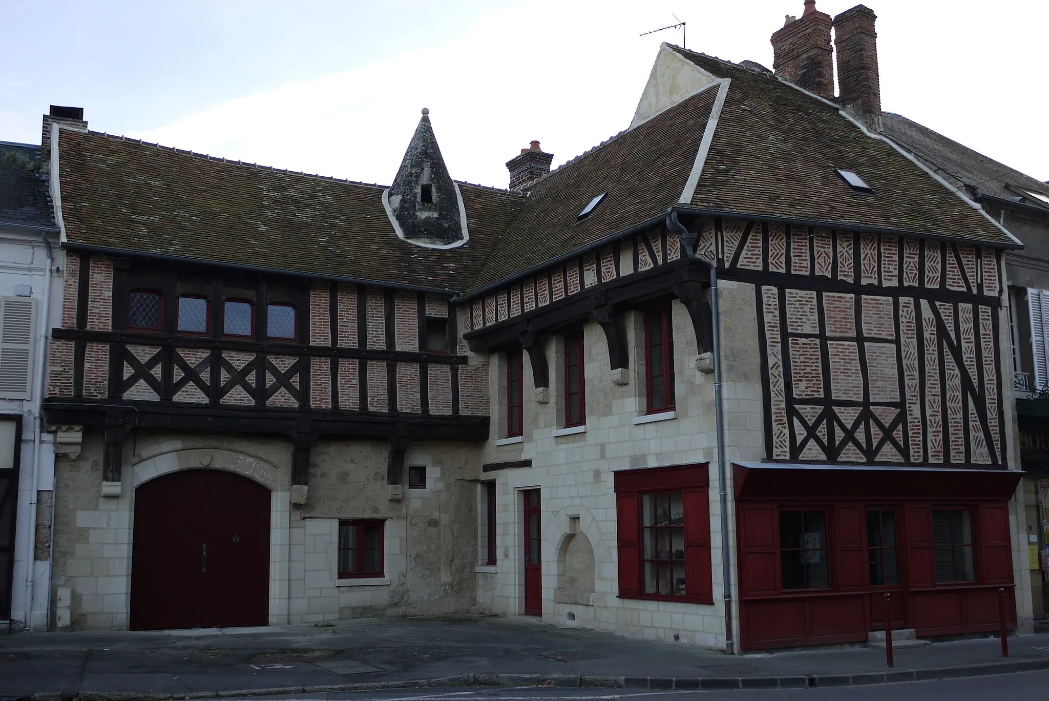 Photo showing: Maison à colombages de Braine.