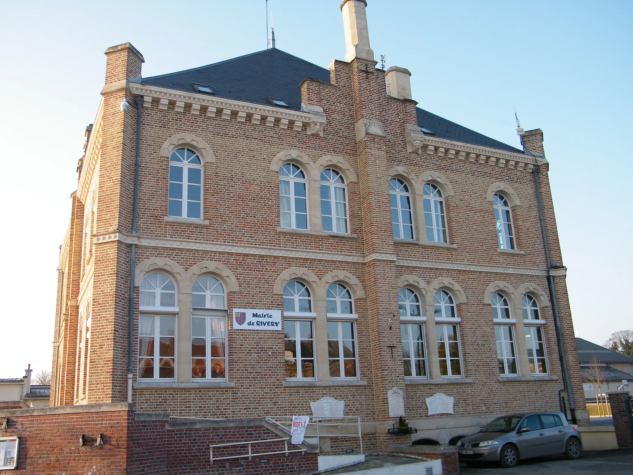 Photo showing: Rivery, Somme, France, la mairie.