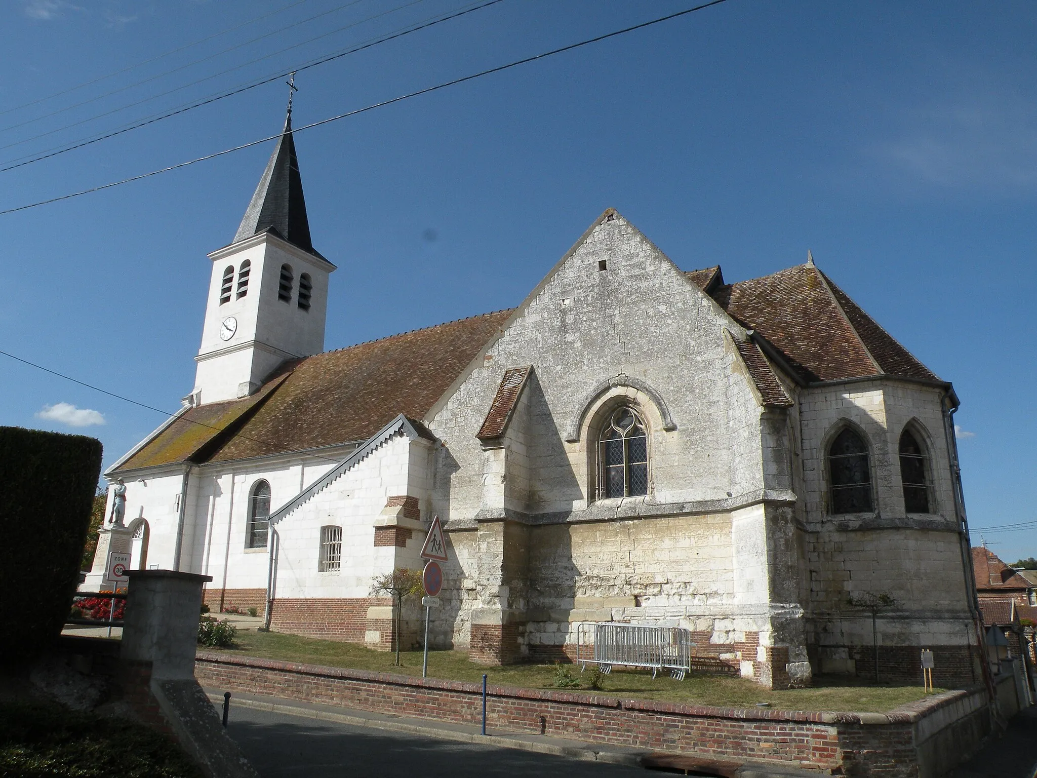 Photo showing: Église Saint-Lubin de Goincourt