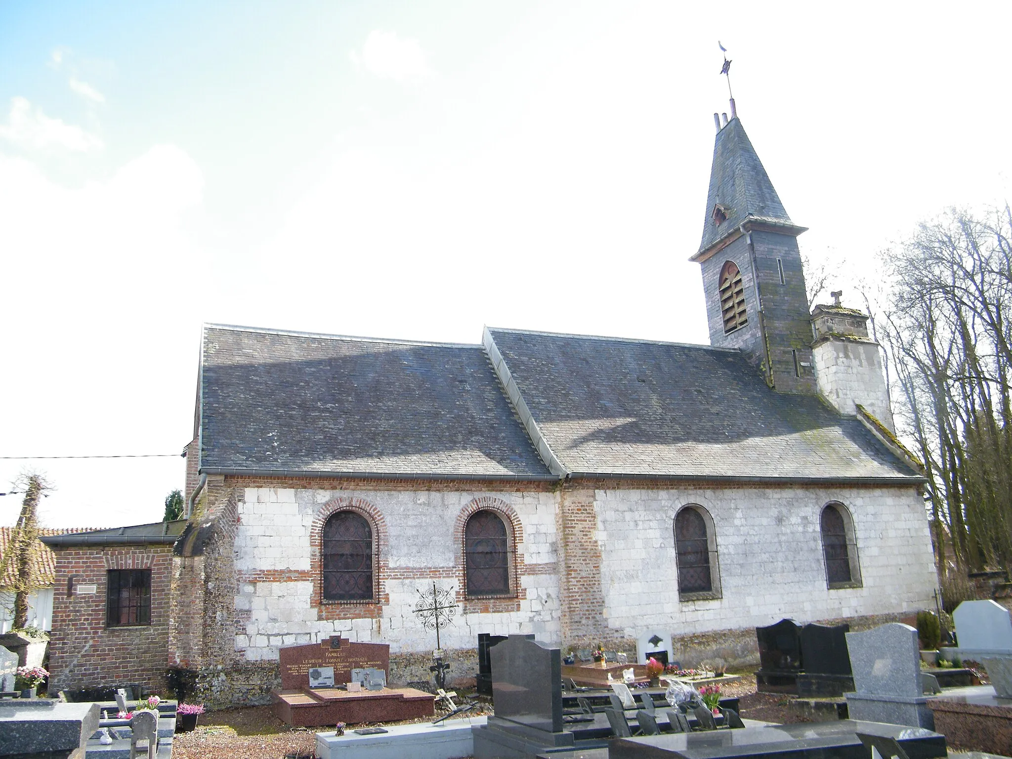 Photo showing: L'église.