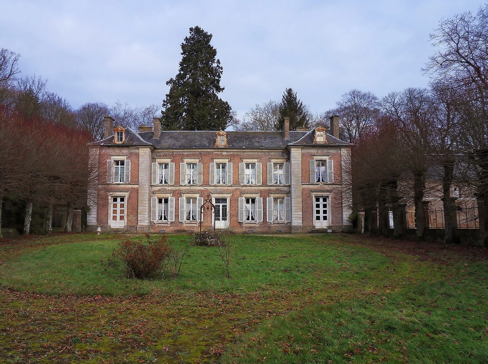 Photo showing: Domart-en-Ponthieu, Somme, Fr, château de la Haie