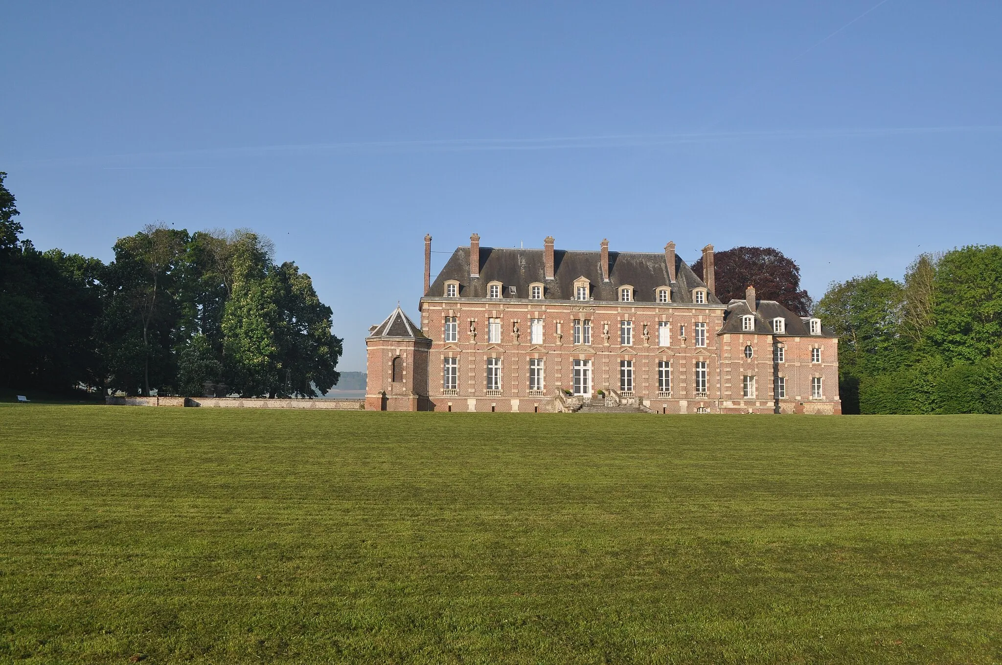 Photo showing: Le Château d'Auteuil dans l'Oise - Façade Nord