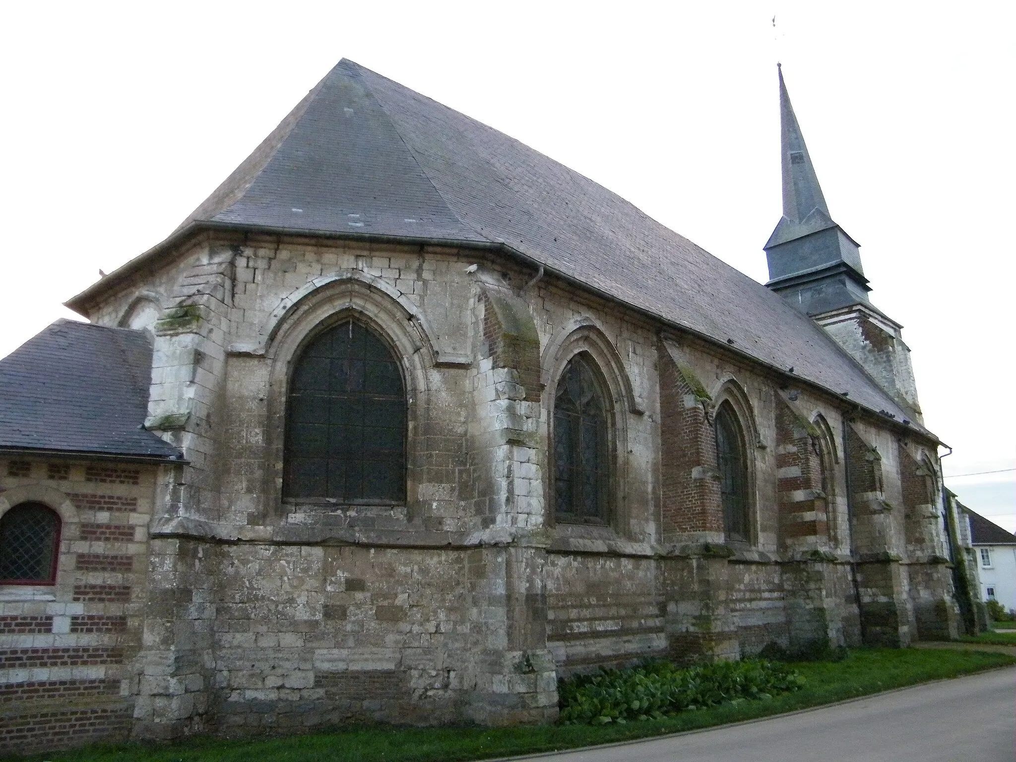 Photo showing: L'église Saint-Nicolas de Clairy-Saulchoix.