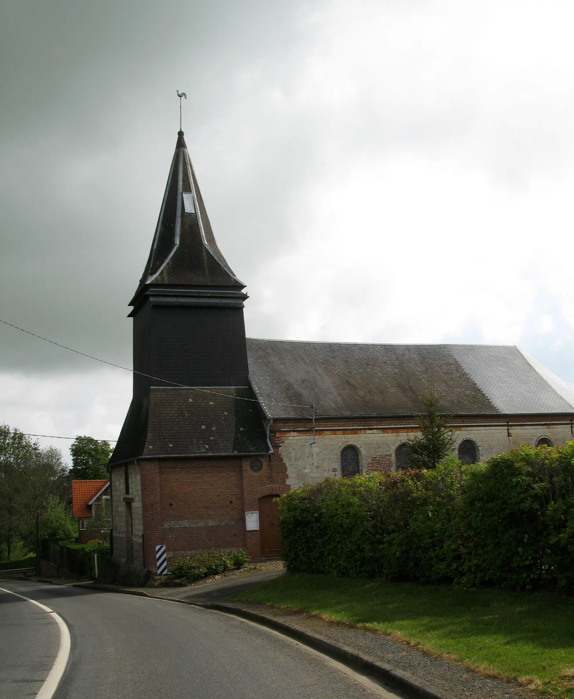 Photo showing: Pierregot (Somme, France) -
L'église.
.