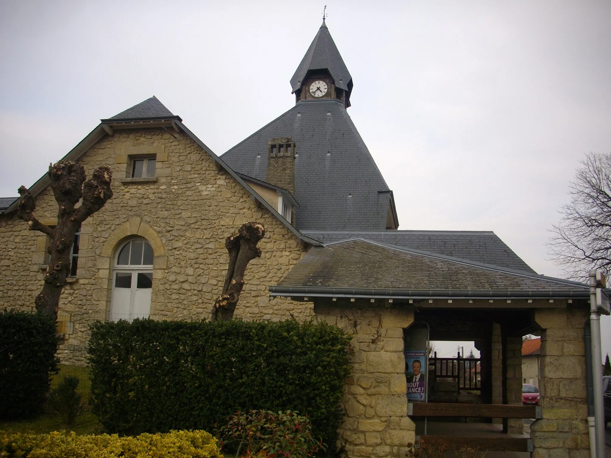 Photo showing: Town hall of Villers-Franqueux (Marne, France)