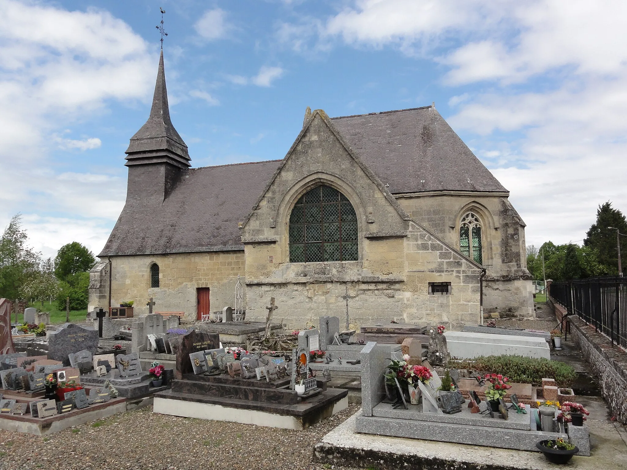 Photo showing: Andelain (Aisne) Église Saint-Denis