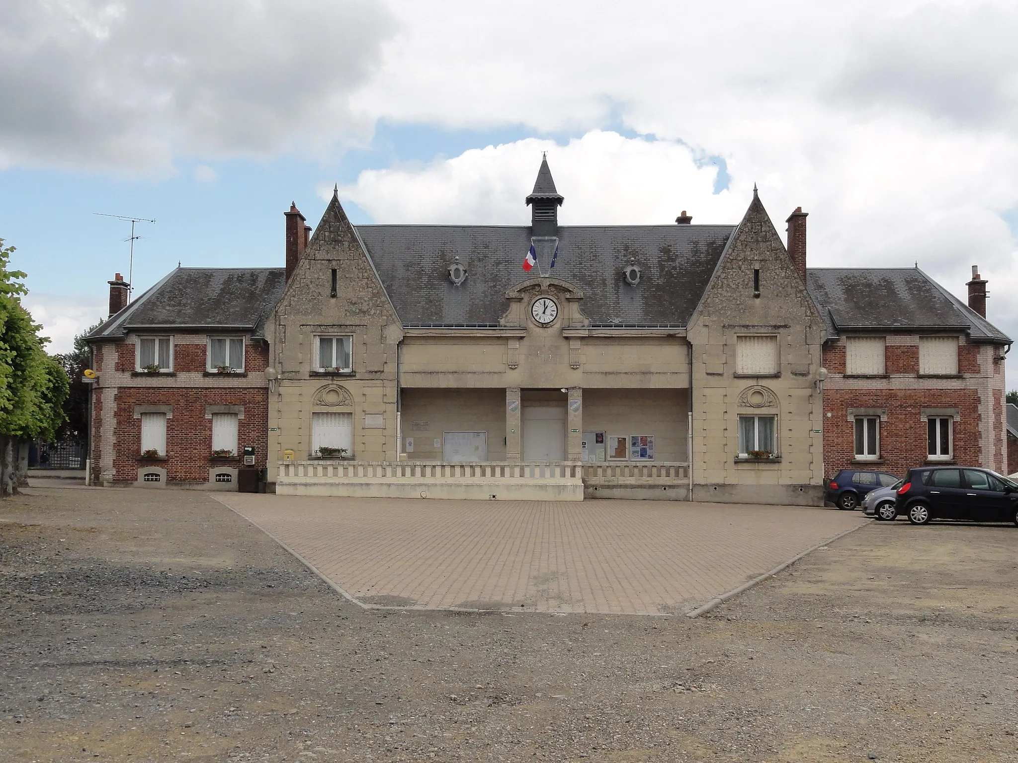 Photo showing: Barisis-aux-Bois (Aisne) mairie