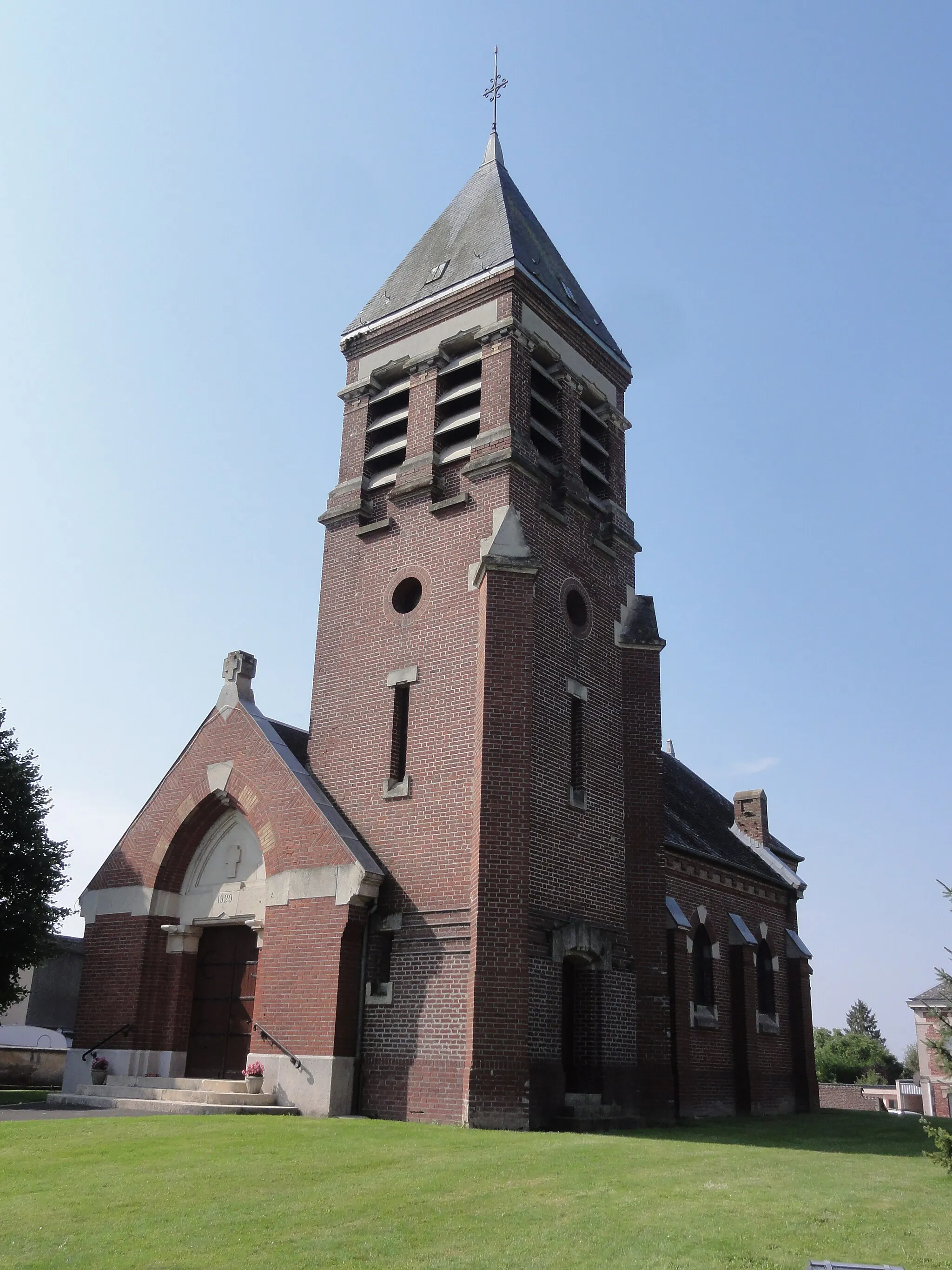 Photo showing: Bellenglise (Aisne) église