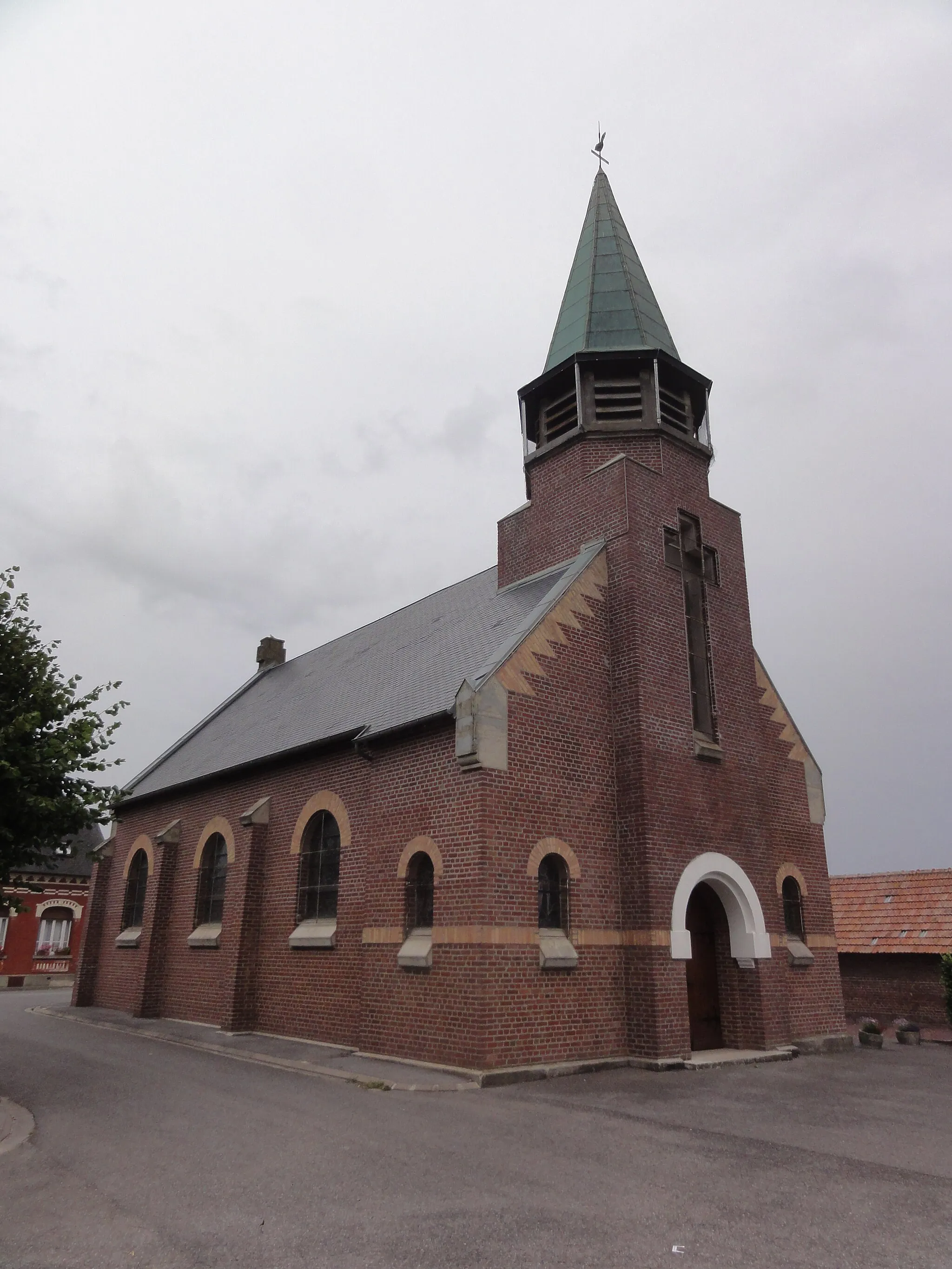 Photo showing: Benay (Aisne) église Saint-Martin
