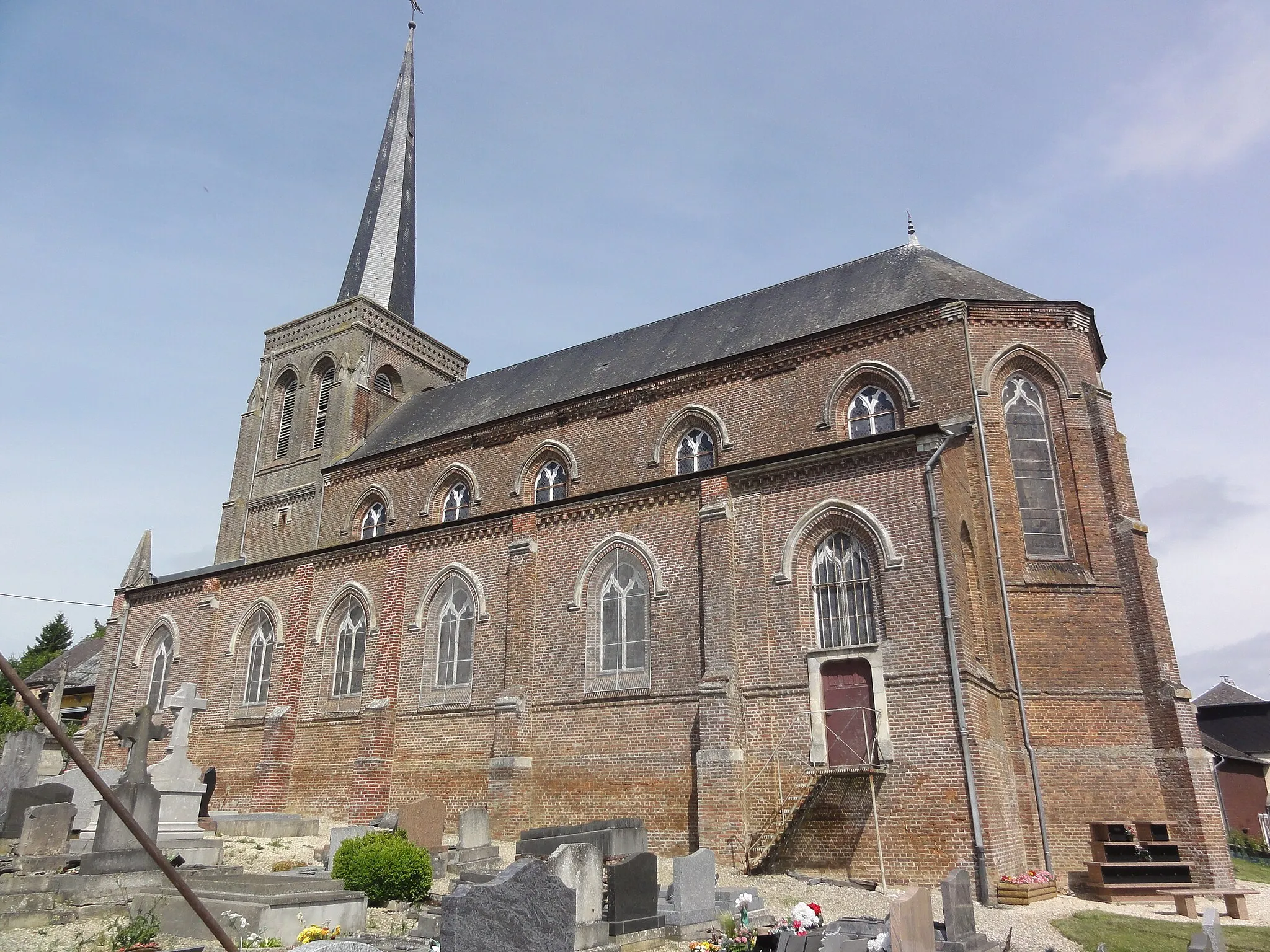 Photo showing: Résigny (Aisne) église Saint-Nicolas