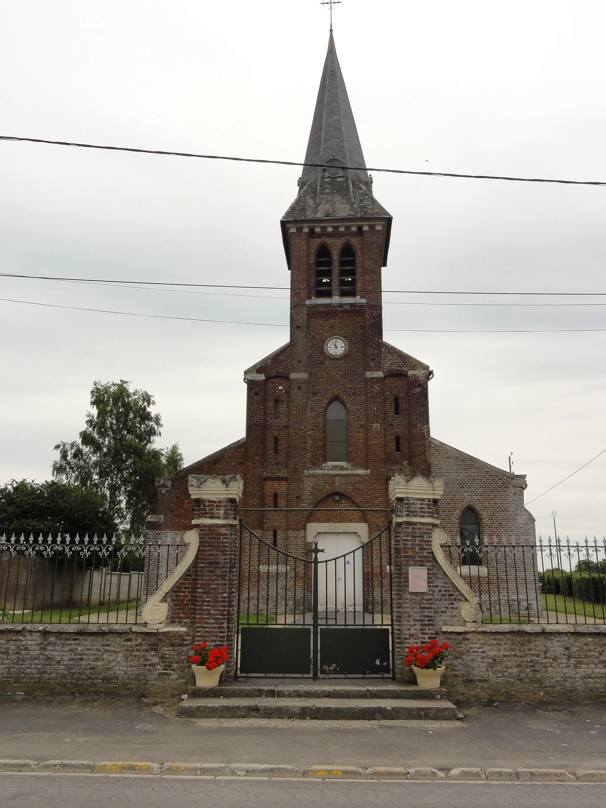 Photo showing: Le Thuel (Aisne) église