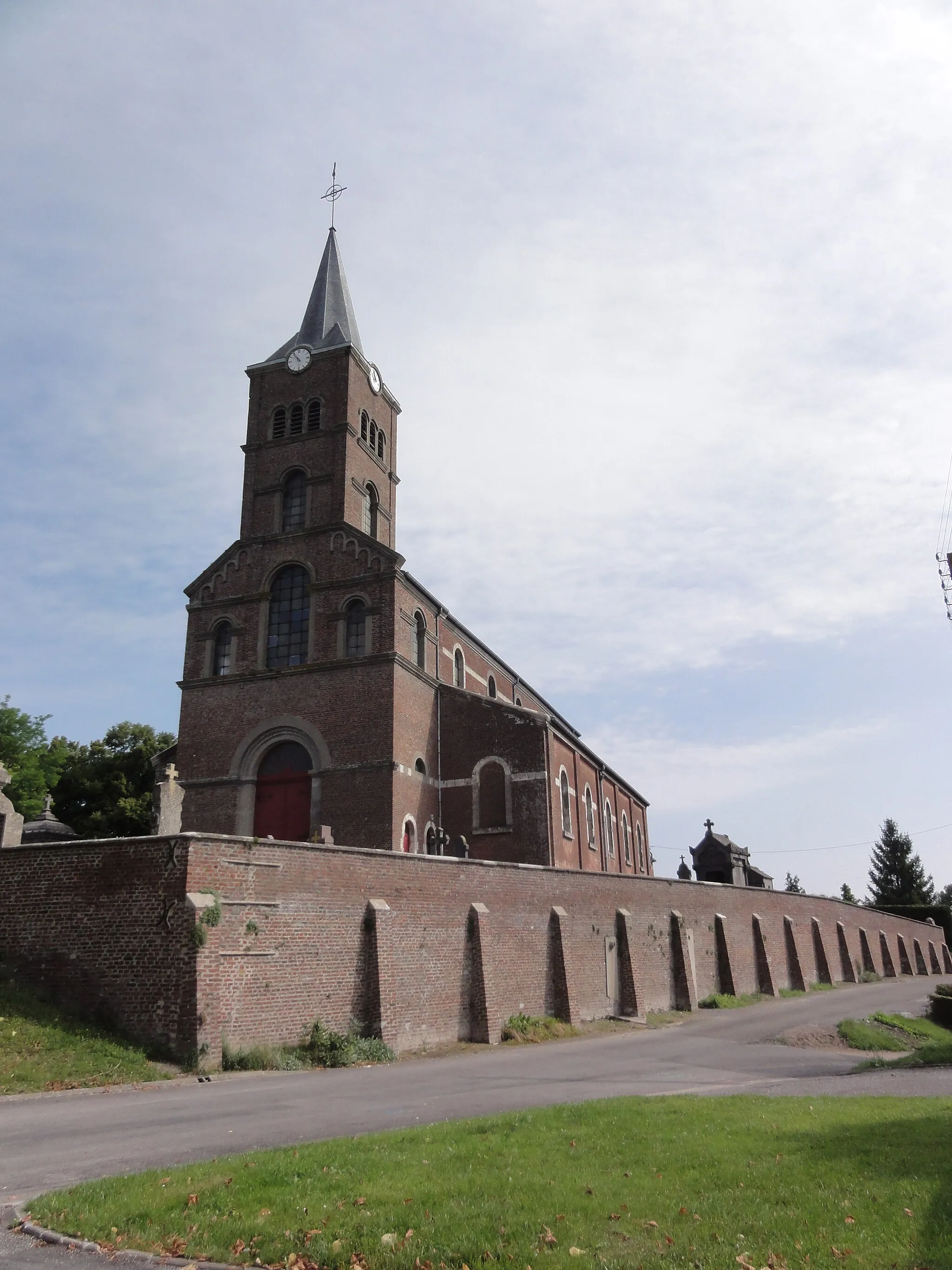Photo showing: Bernot (Aisne) église