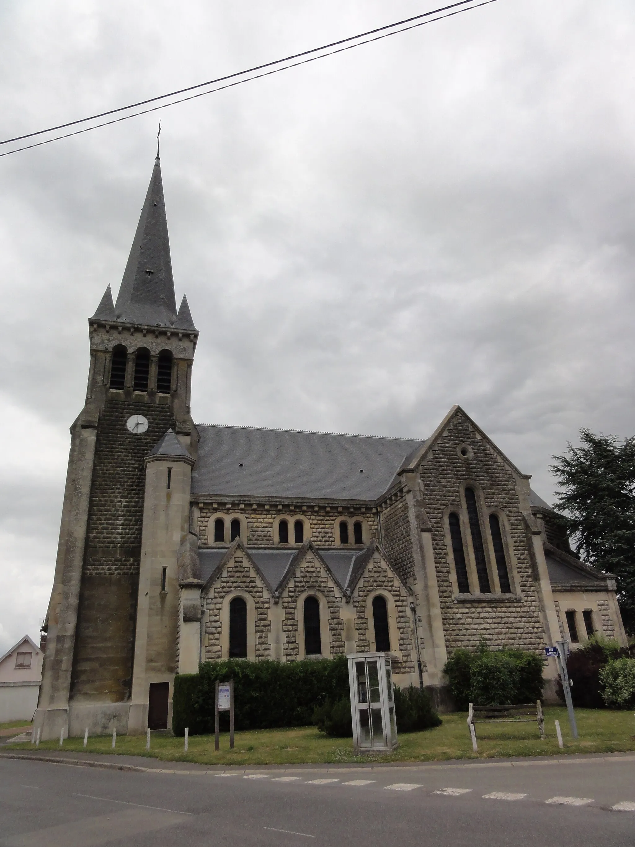 Photo showing: Bichancourt (Aisne) église