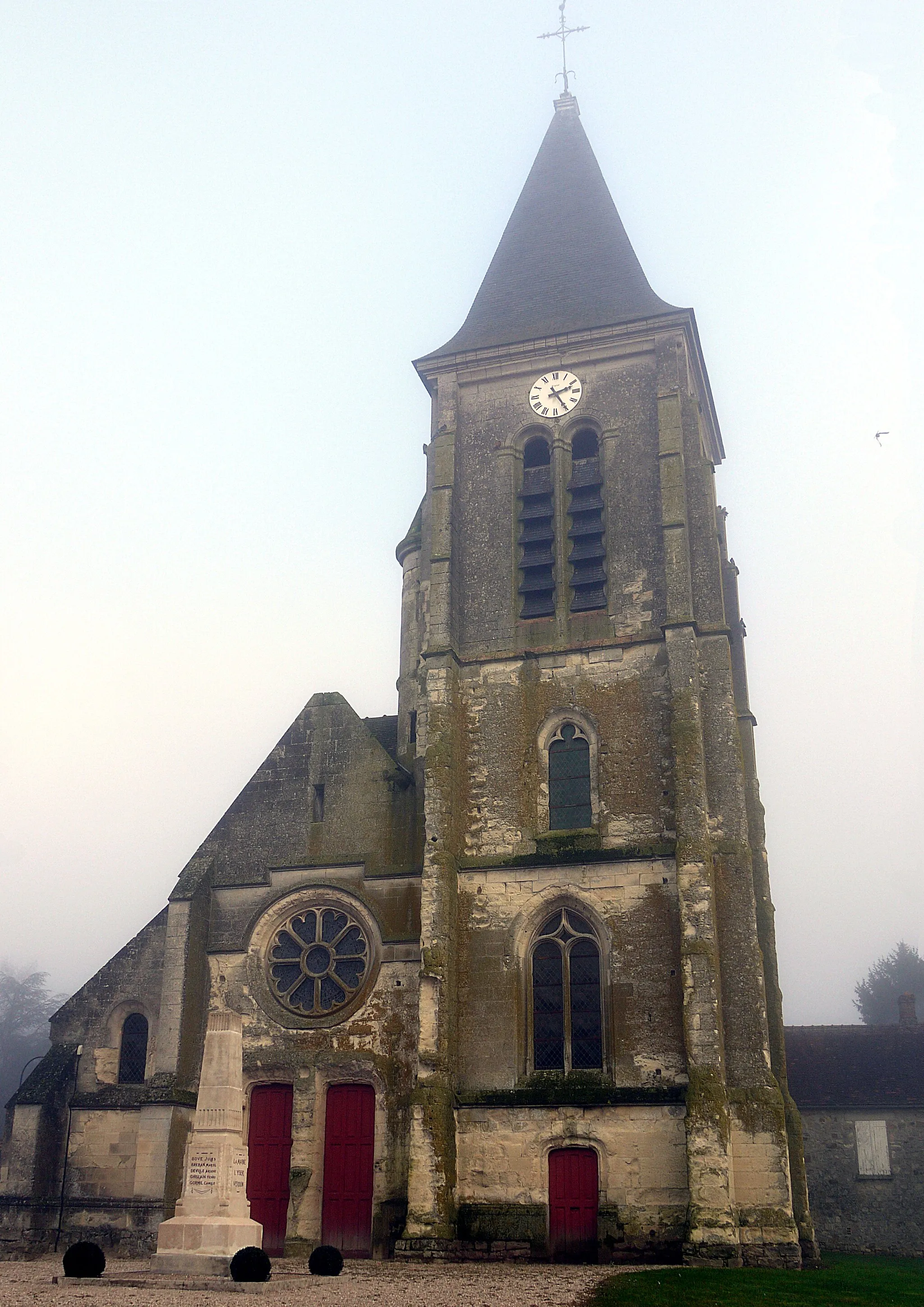 Photo showing: église Saint Martin de Billy-sur-Ourcq