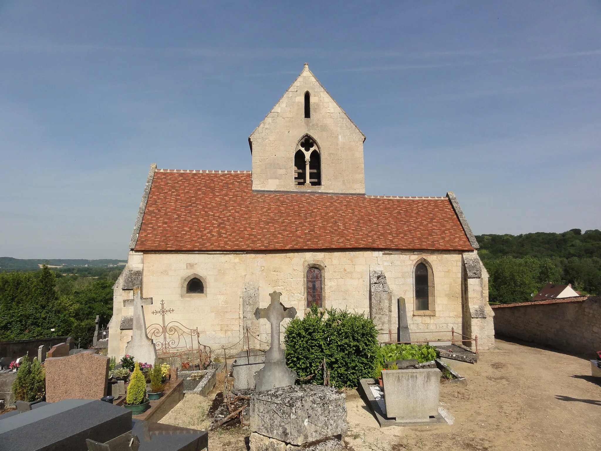 Photo showing: Brenelle (Aisne) église
