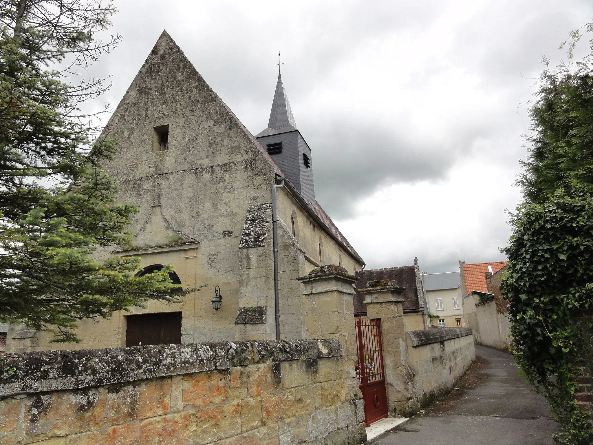 Photo showing: Brie (Aisne) Église Saint Quentin