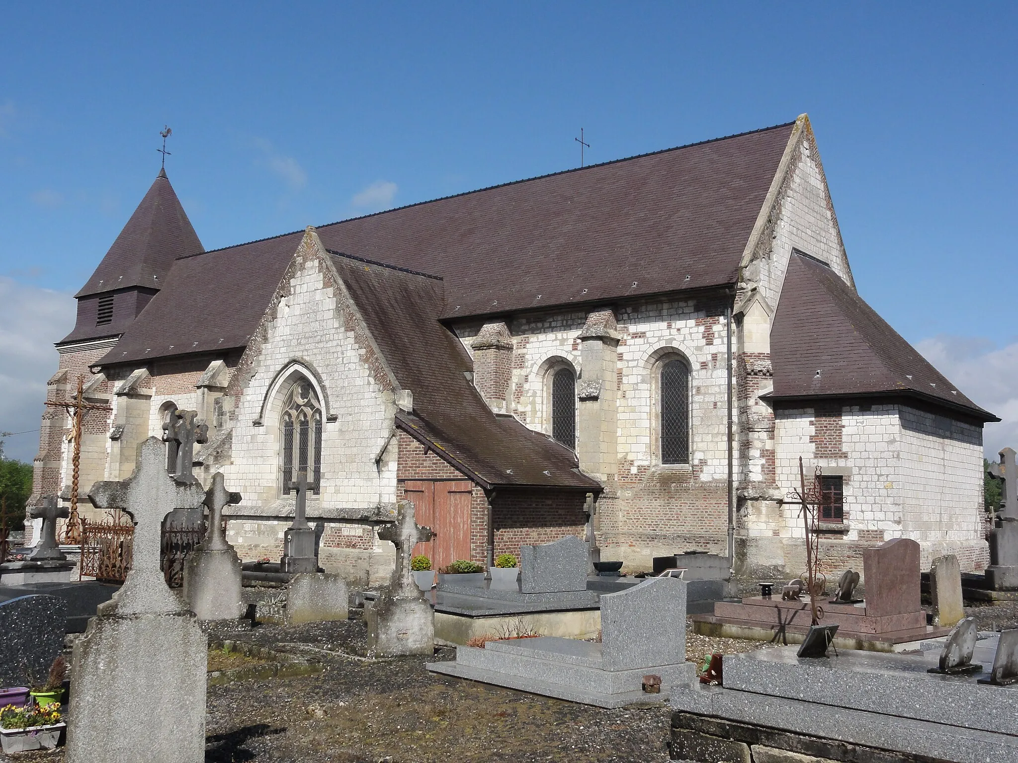 Photo showing: Brissay-Choigny (Aisne) église