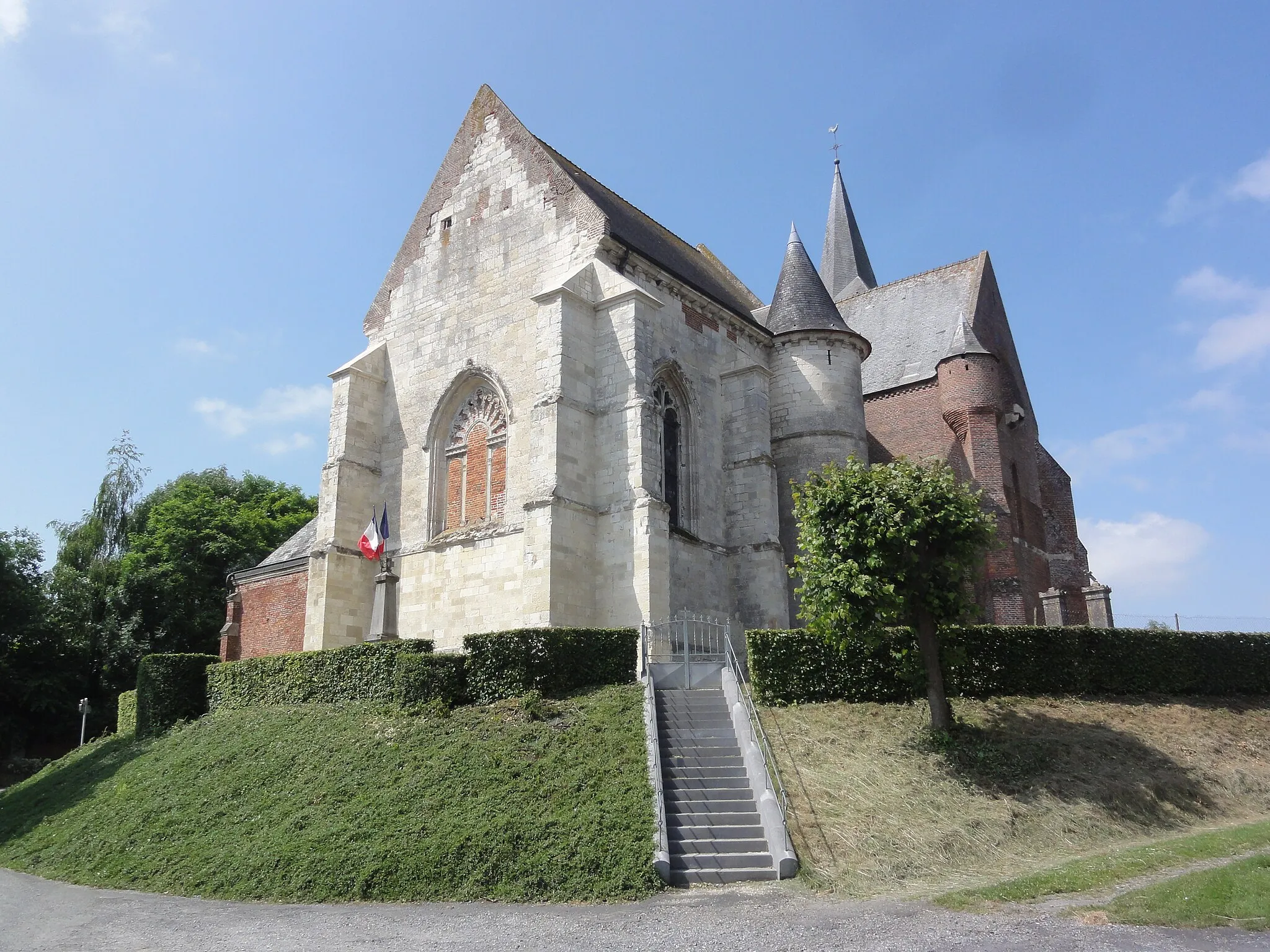 Photo showing: Burelles (Aisne) église
