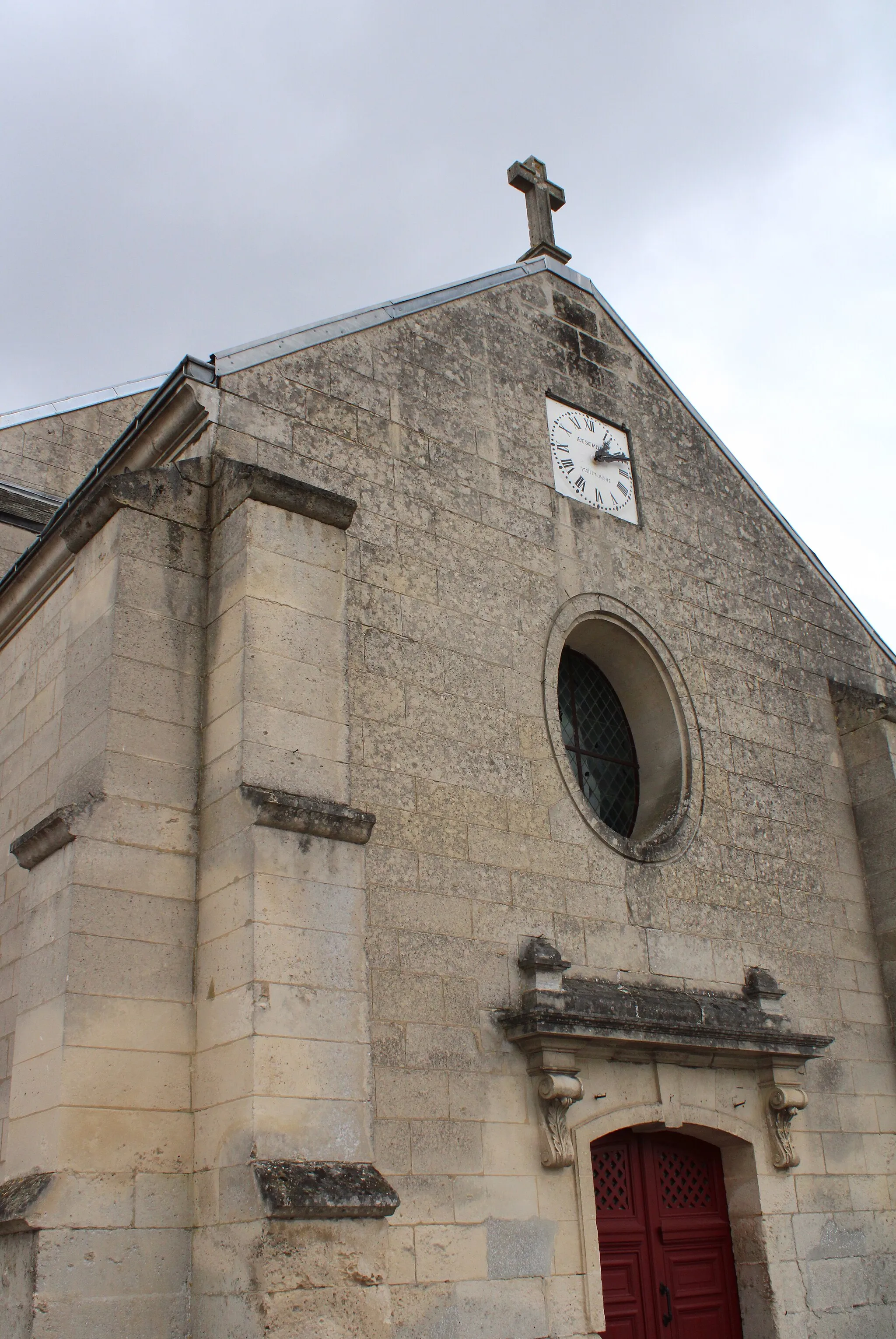 Photo showing: Façade de l'église.