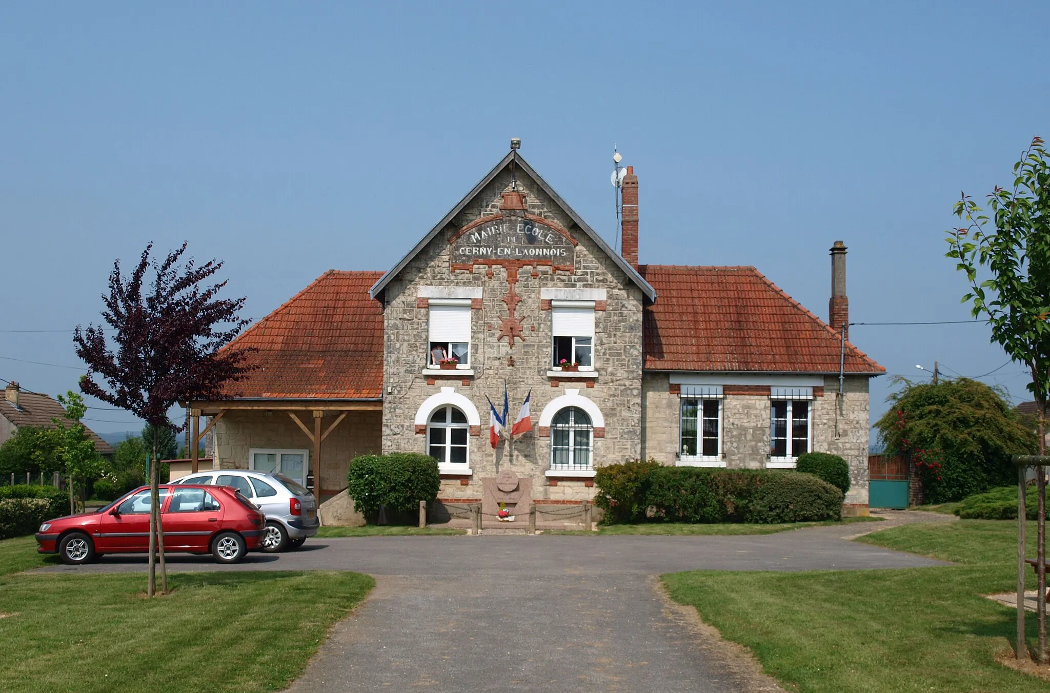 Photo showing: Cerny-en-Laonnois (Aisne, France) ; mairie.