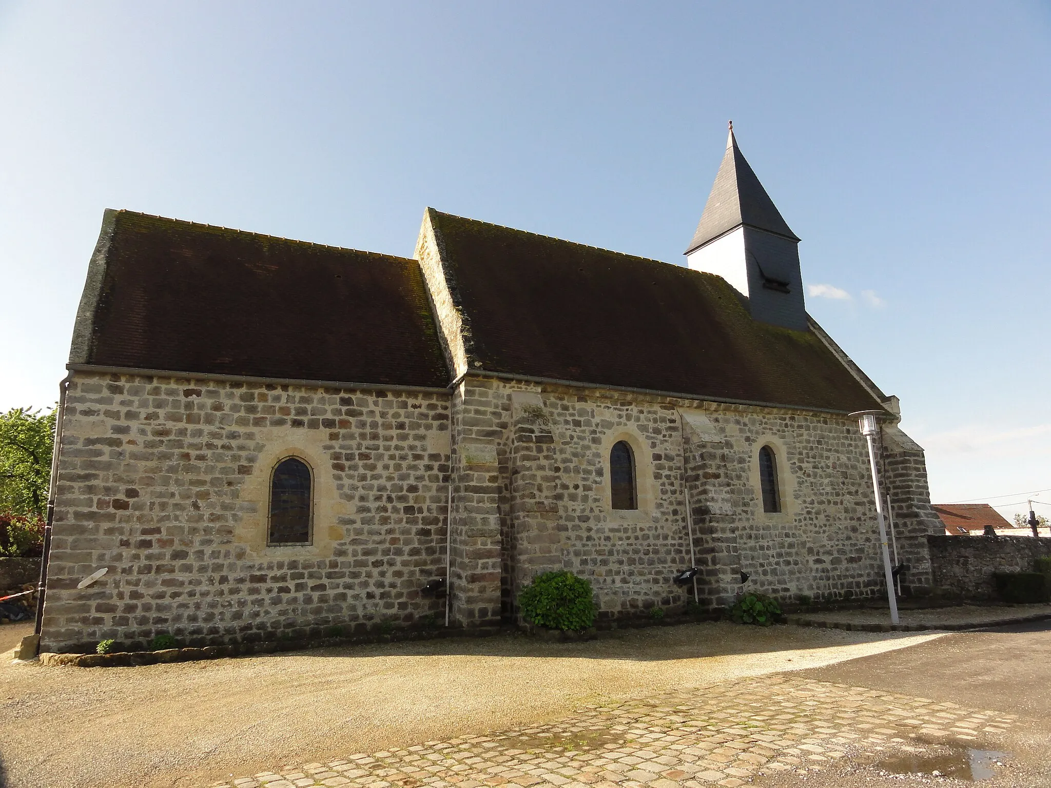 Photo showing: Cerny-lès-Bucy (Aisne) église