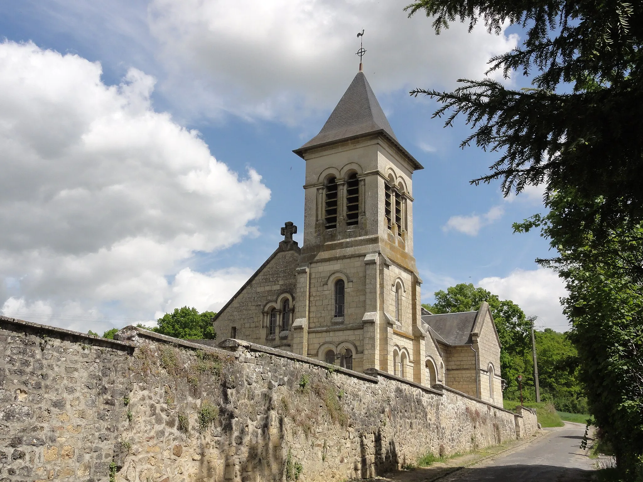 Photo showing: Lizy (Aisne) église