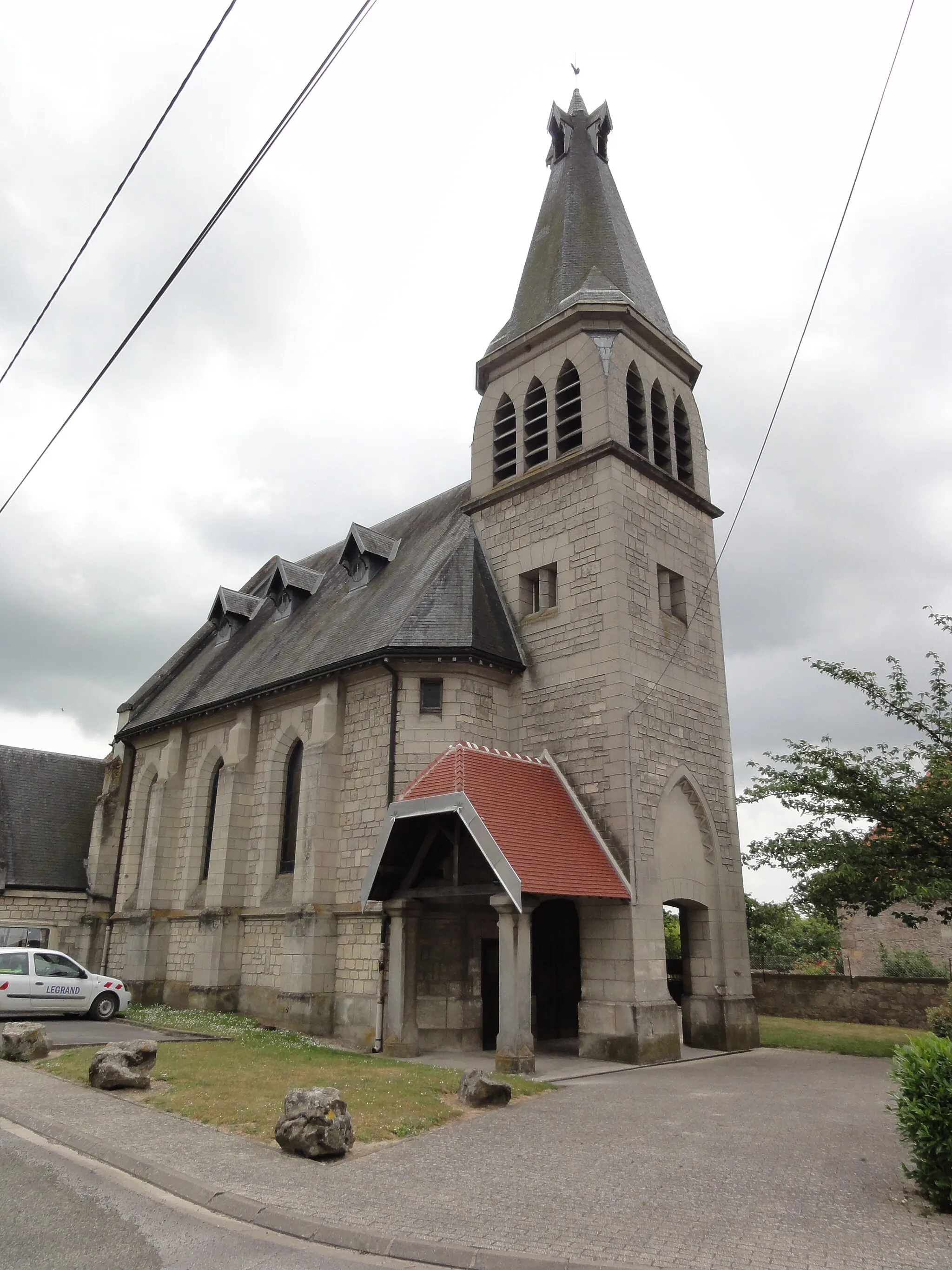 Photo showing: Chassemy (Aisne) église Saint-Martin