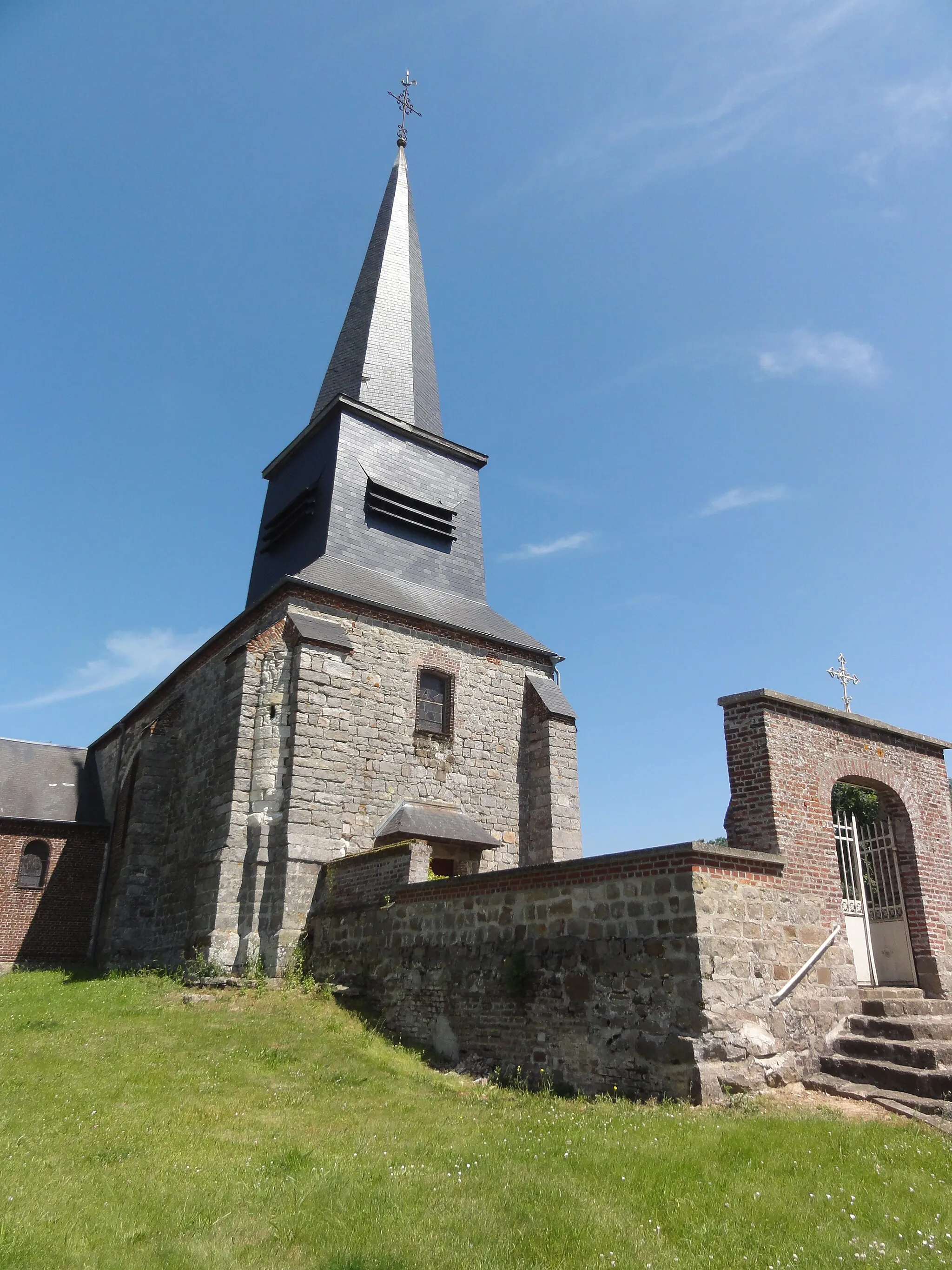 Photo showing: Châtillon-lès-Sons (Aisne) église