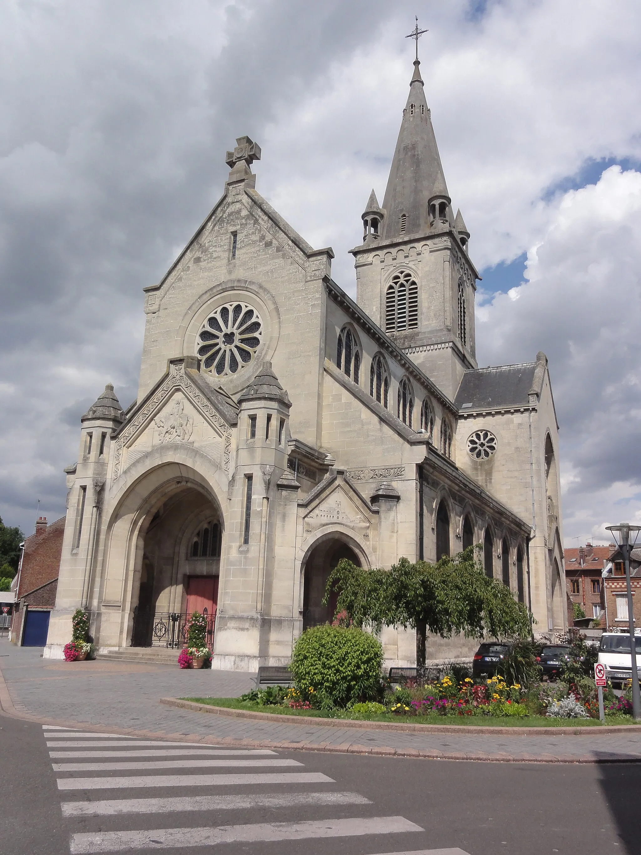 Photo showing: Chauny (Aisne) église Saint-Martin