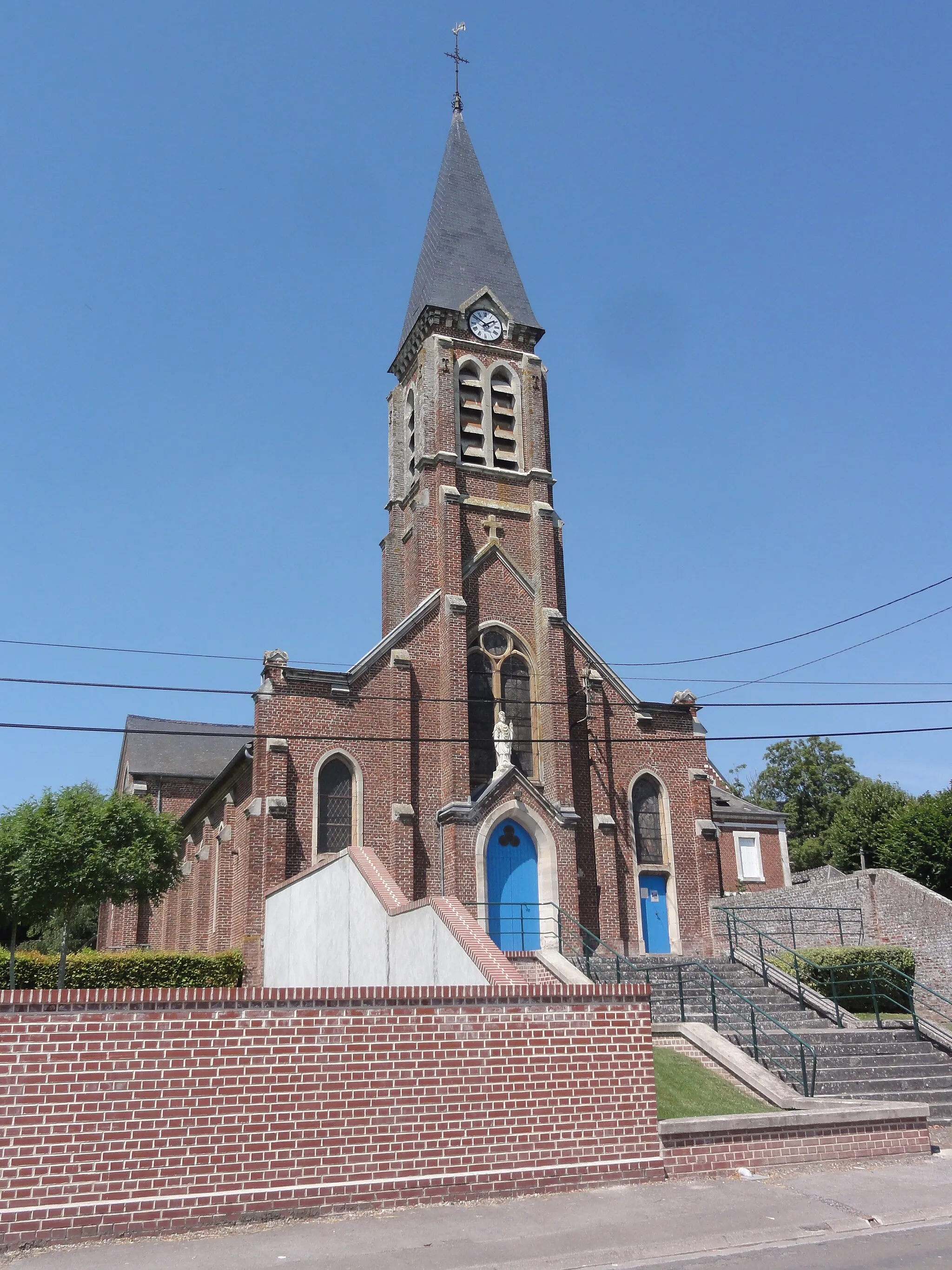 Photo showing: Chevresis-Monceau (Aisne) église