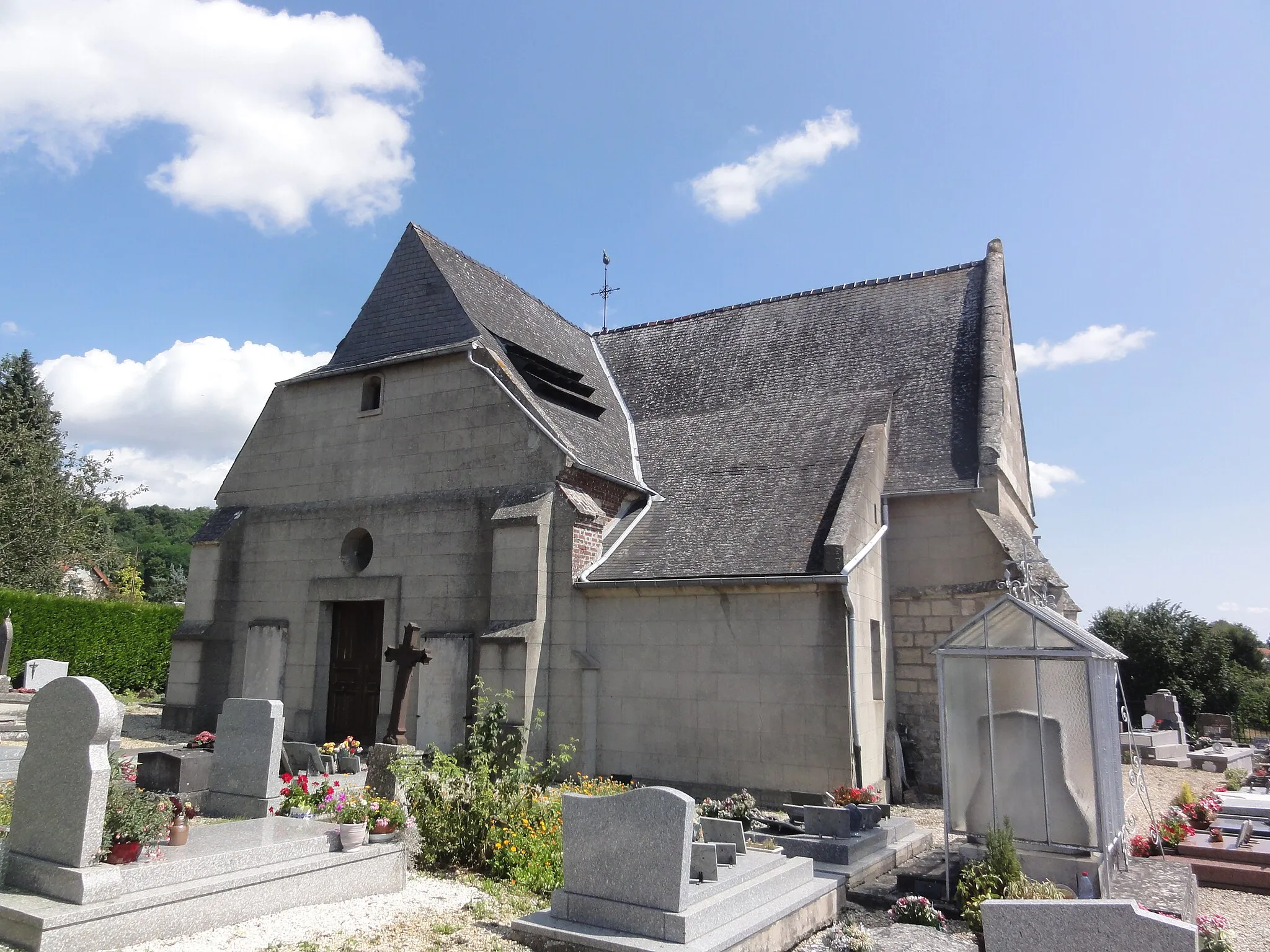 Photo showing: Commenchon (Aisne) église Notre-Dame