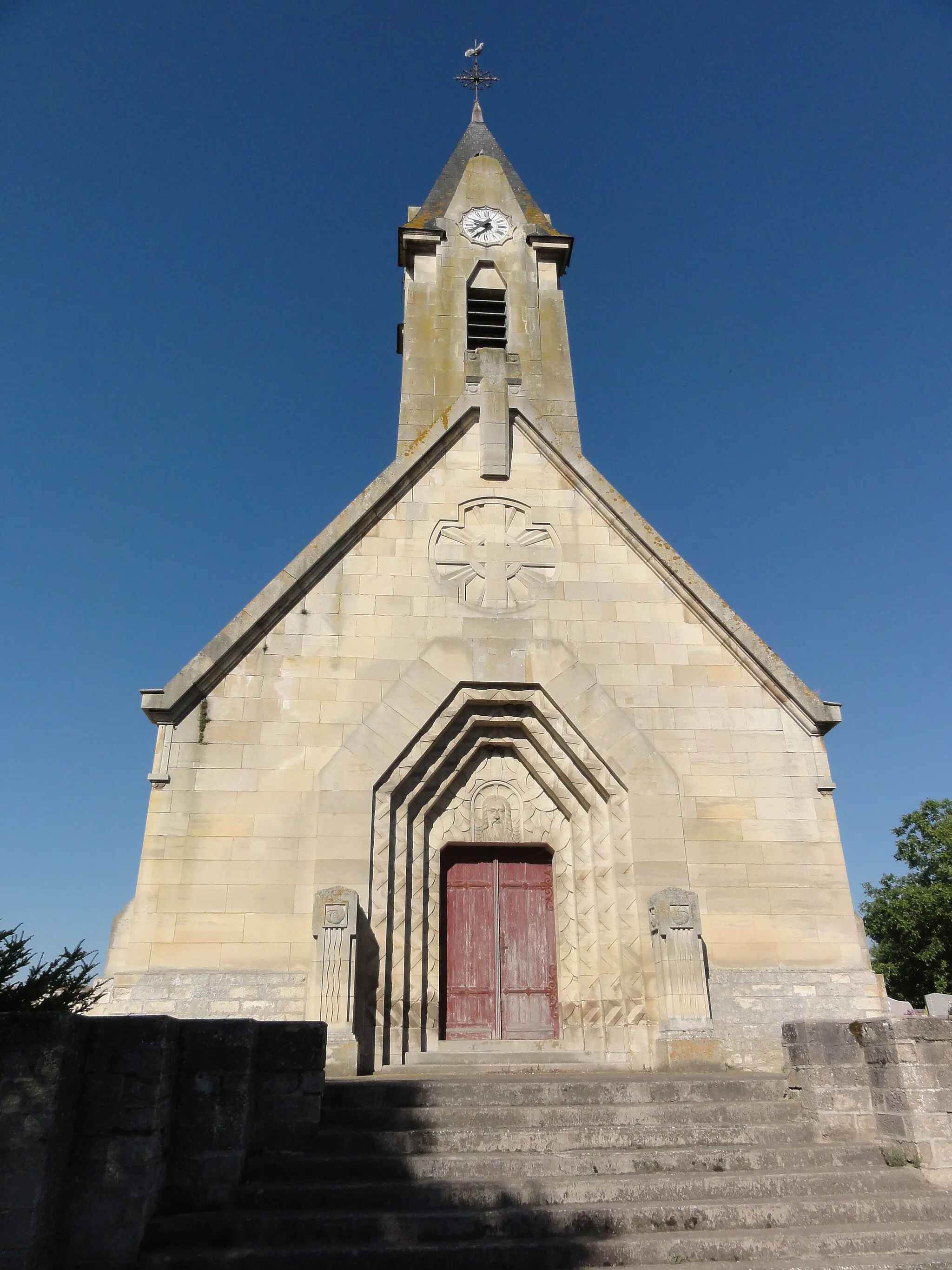 Photo showing: Concevreux (Aisne) église