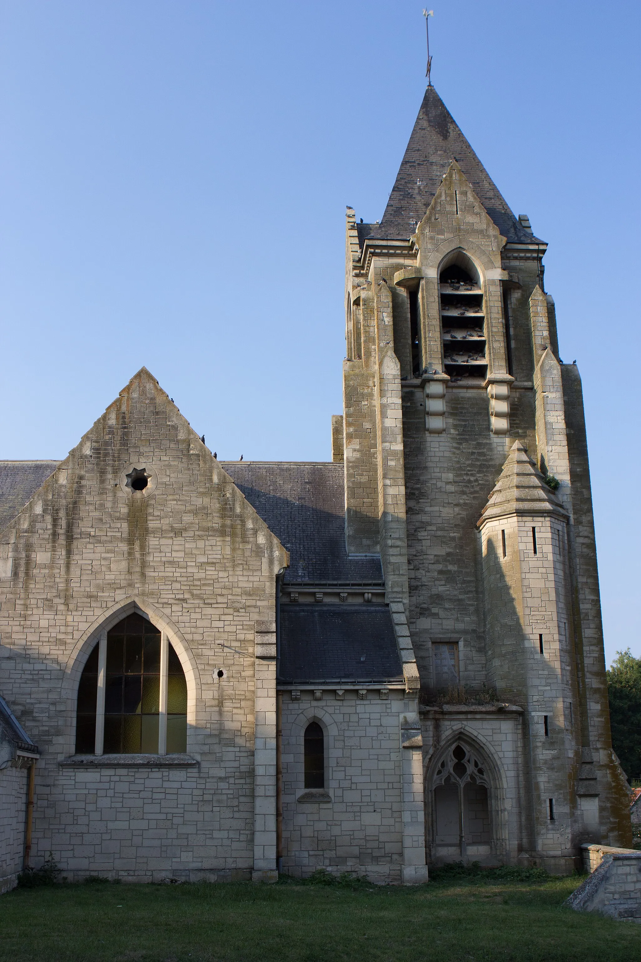 Photo showing: Église Sainte-Benoite de Craonnelle / Craonnelle, Aisne, France