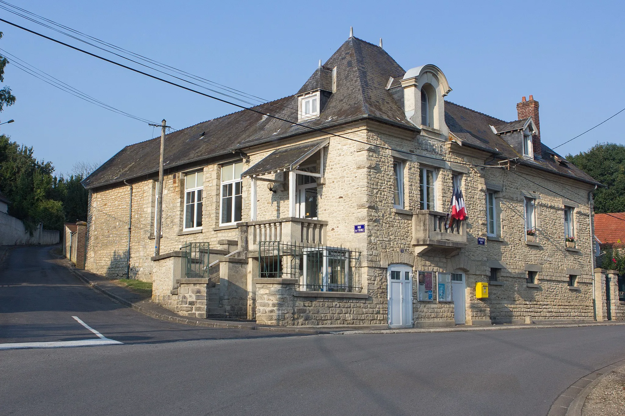 Photo showing: Mairie de Craonnelle / Craonnelle, Aisne, France