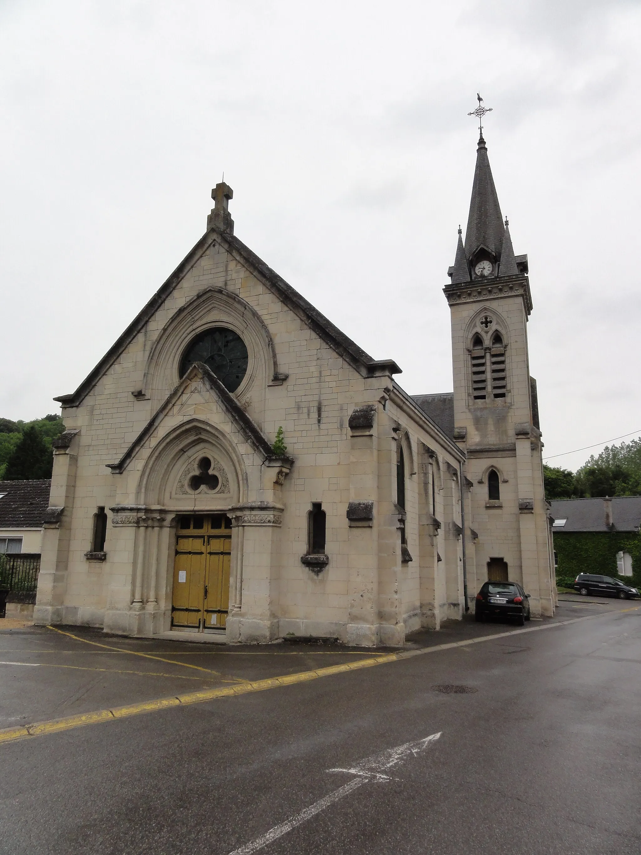 Photo showing: Cuffies (Aisne) église Saint-Martin