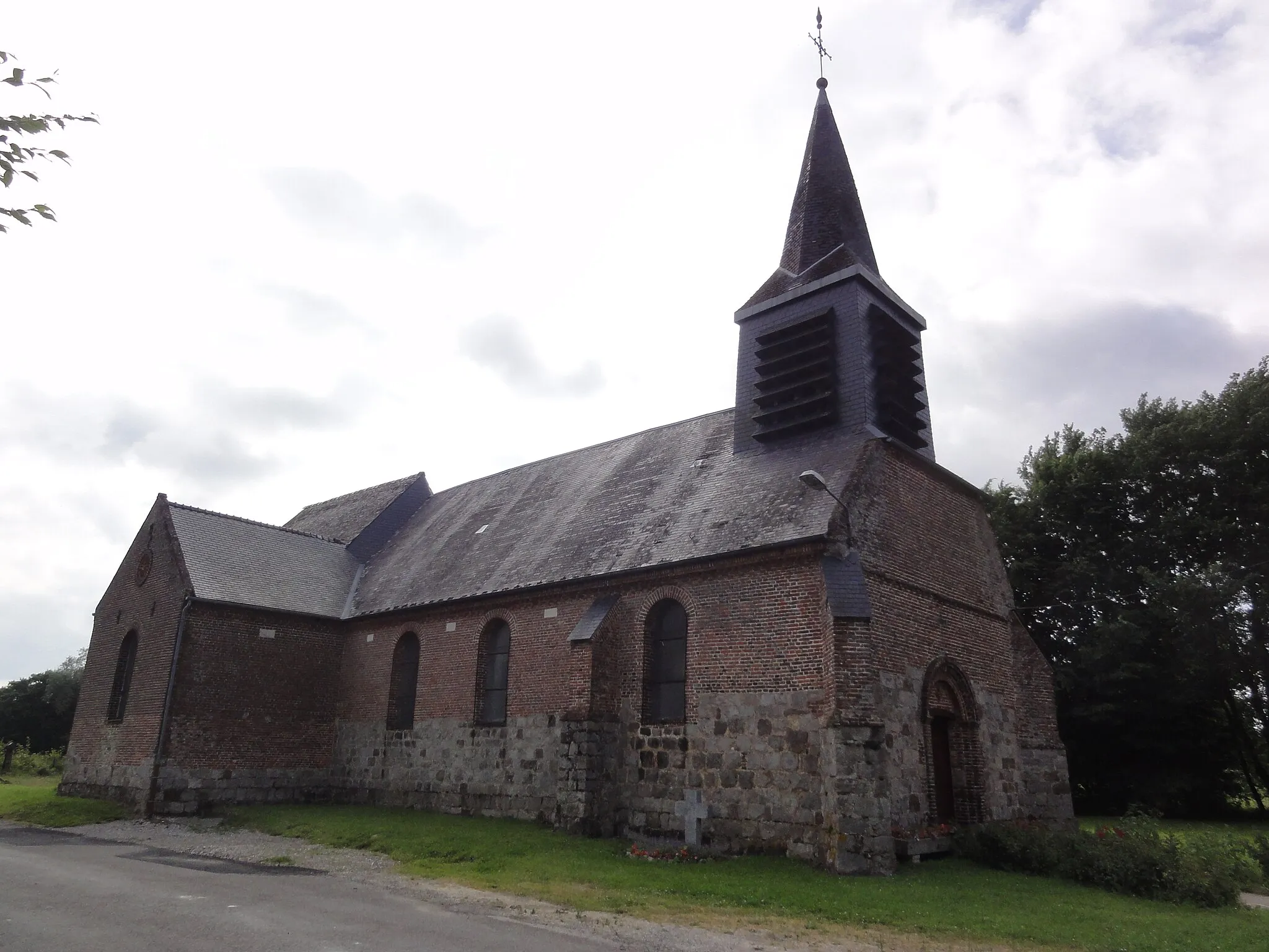 Photo showing: Erloy (Aisne) église Sainte-Eugénie