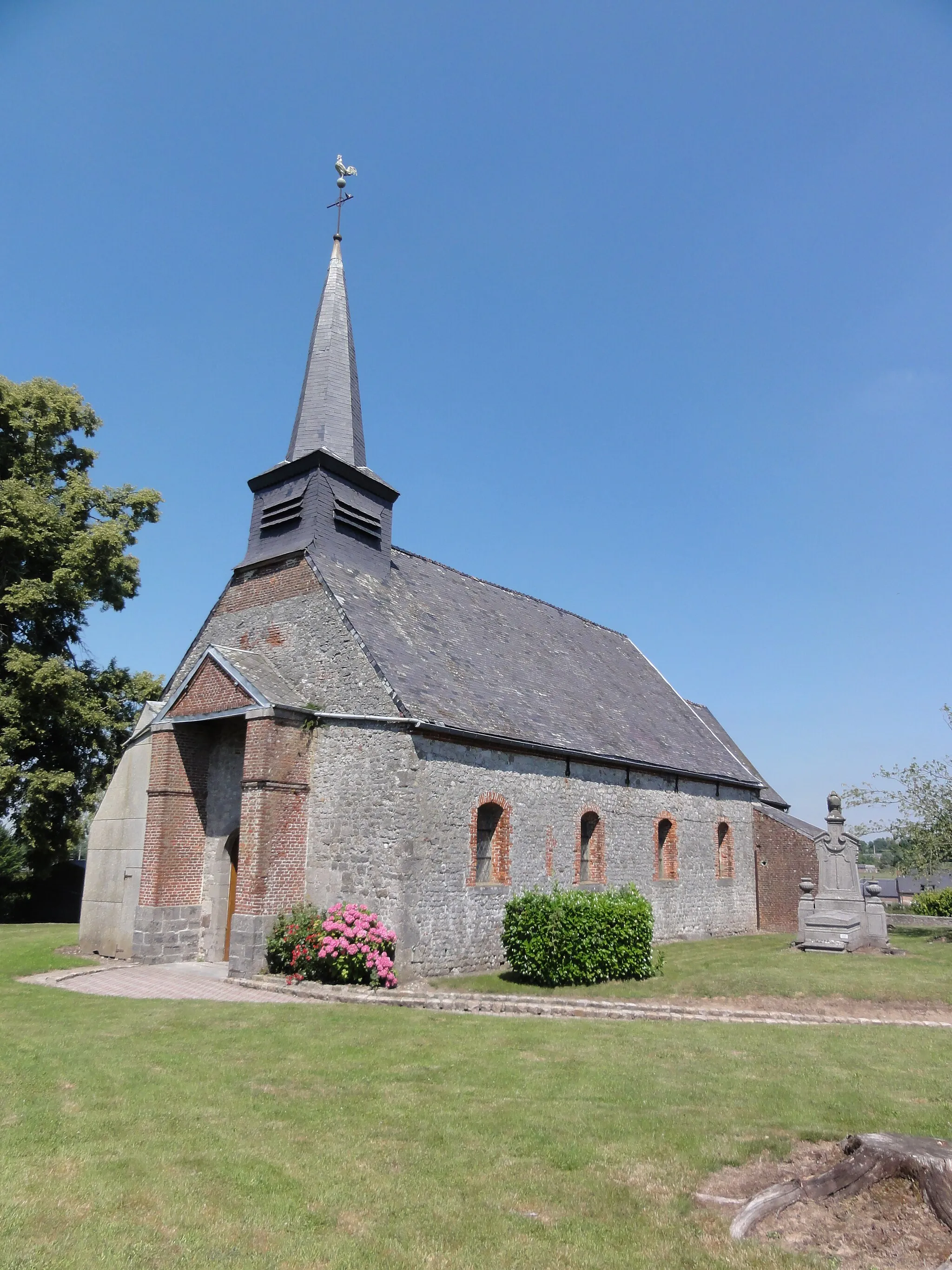 Photo showing: Fontenelle (Aisne, Fr) église