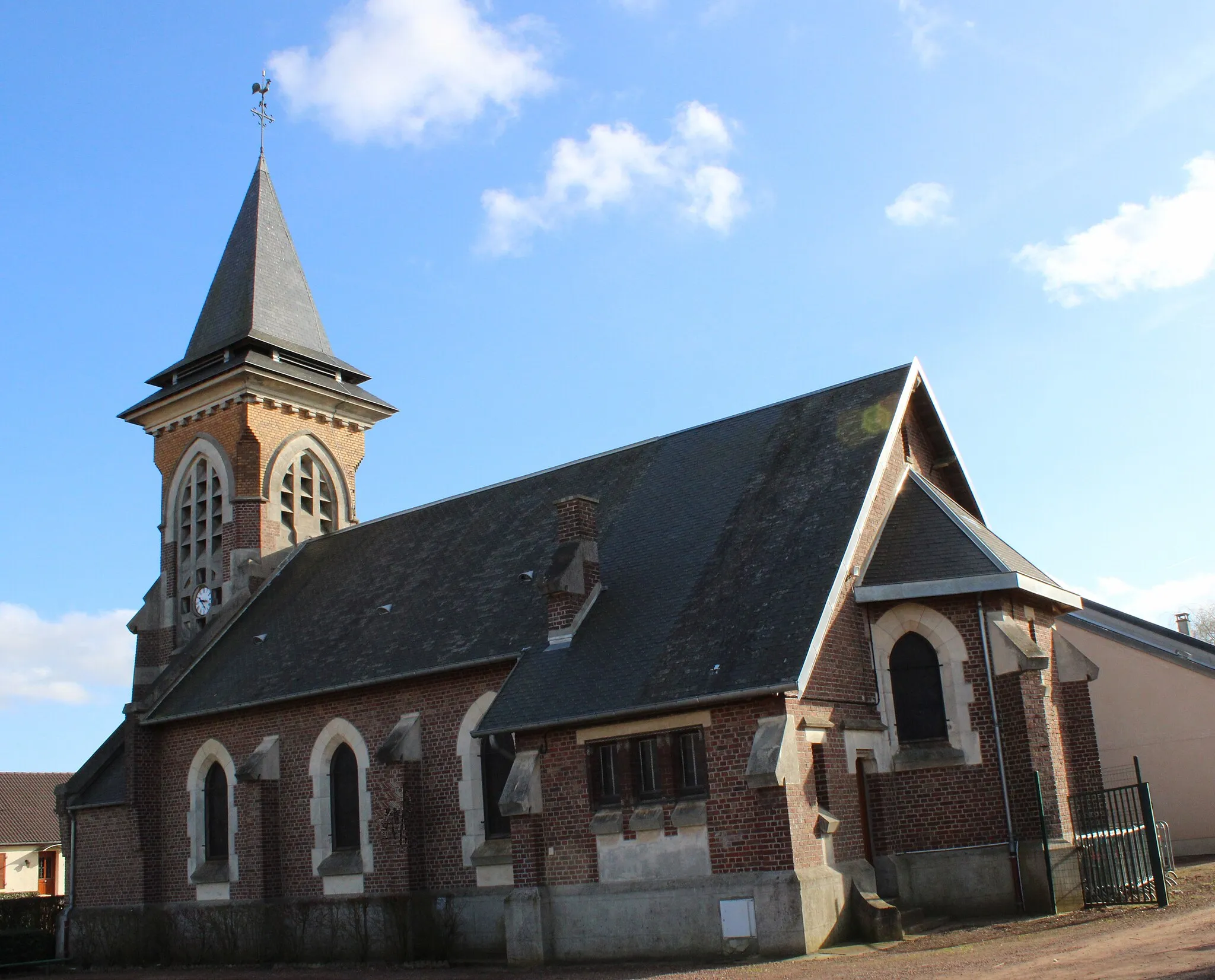 Photo showing: L'église de Francilly