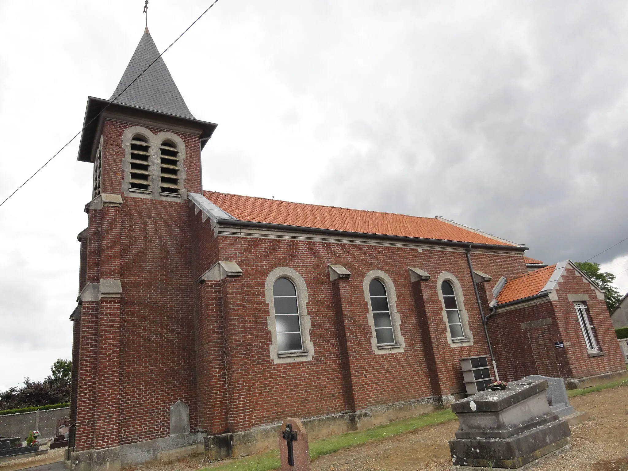 Photo showing: Fresnes-sous-Coucy (Aisne) église