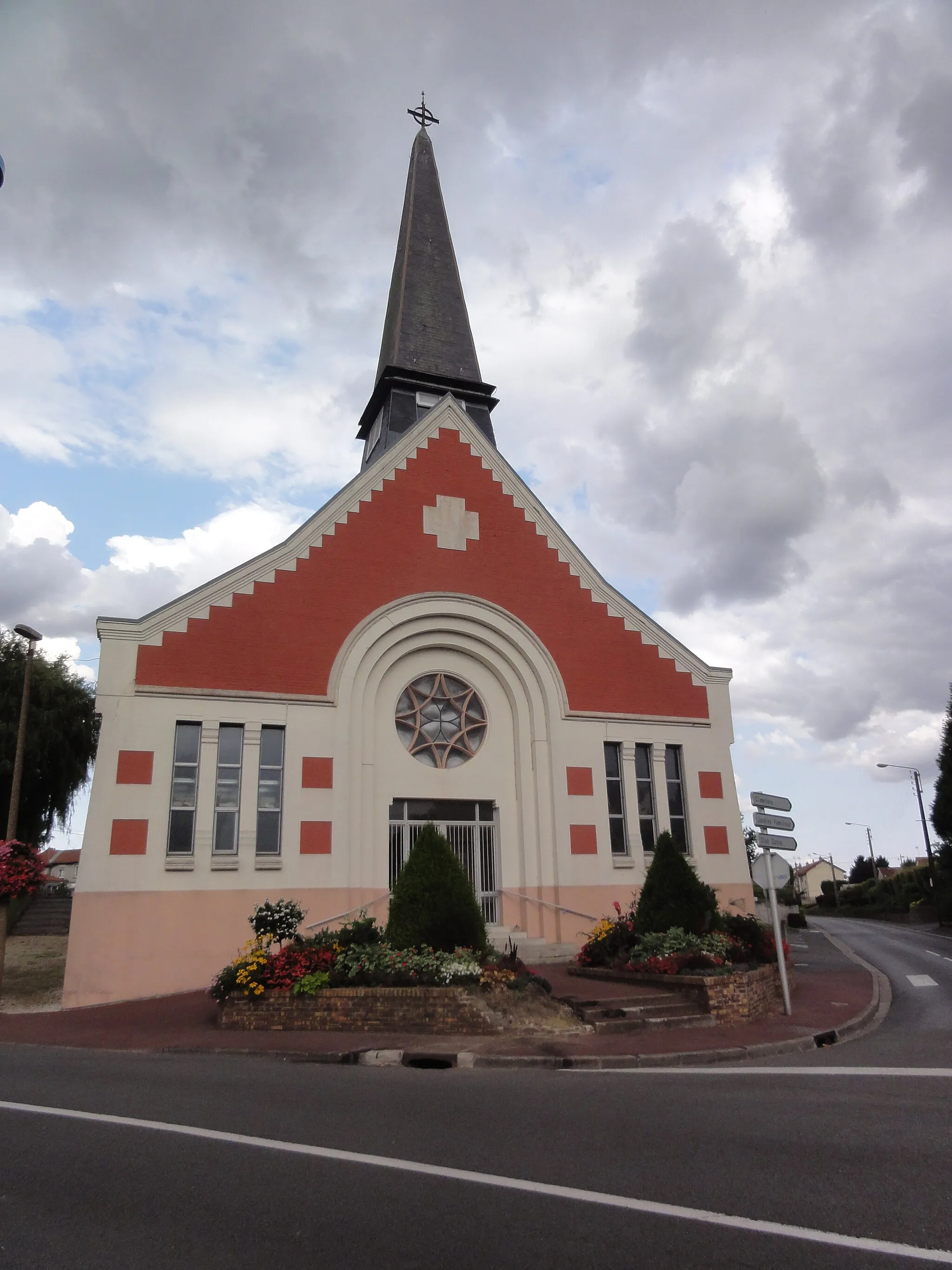 Photo showing: Gauchy (Aisne) église