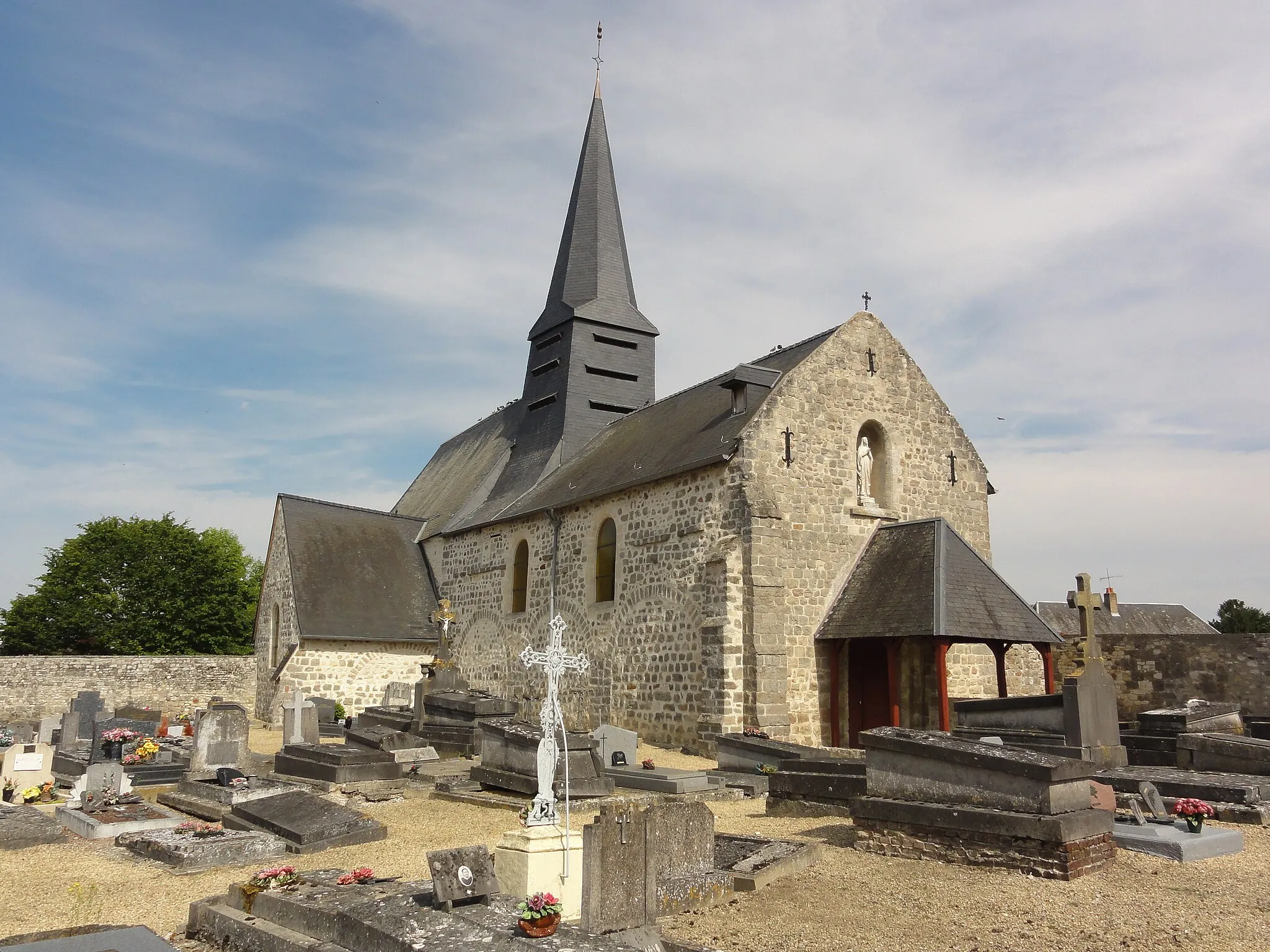 Photo showing: Gizy (Aisne) église