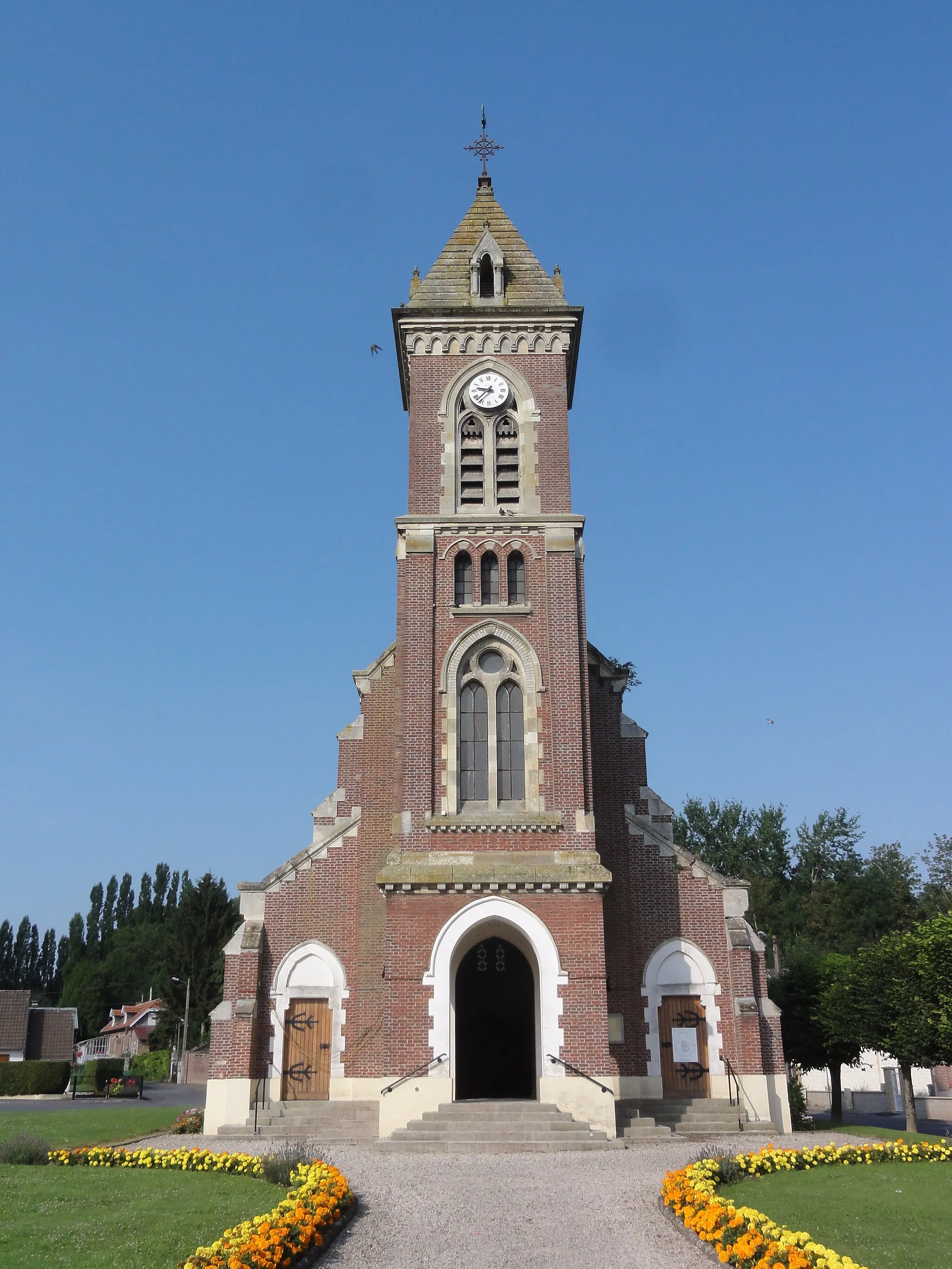 Photo showing: Gricourt (Aisne) église