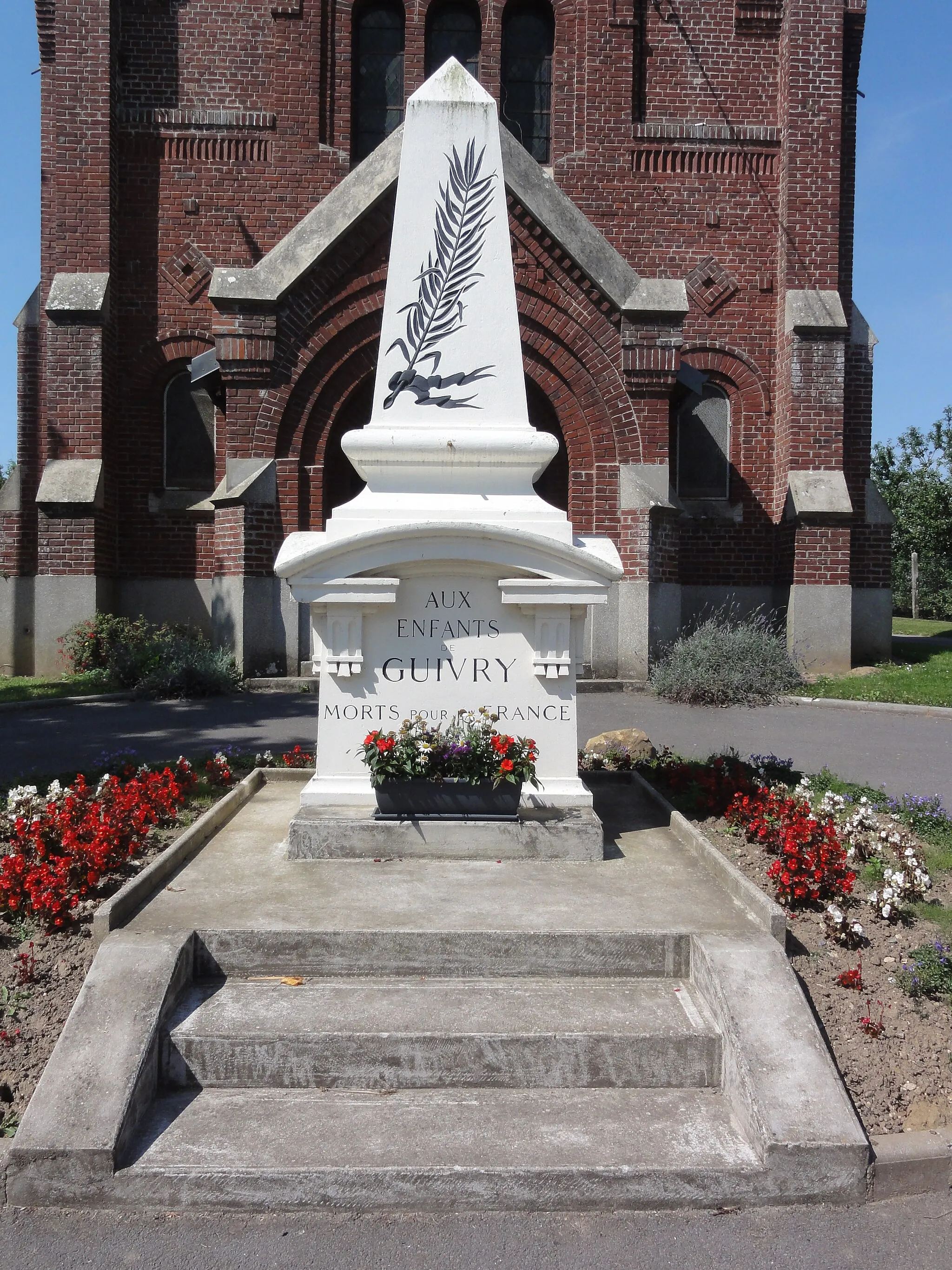 Photo showing: Guivry (Aisne) monument aux morts