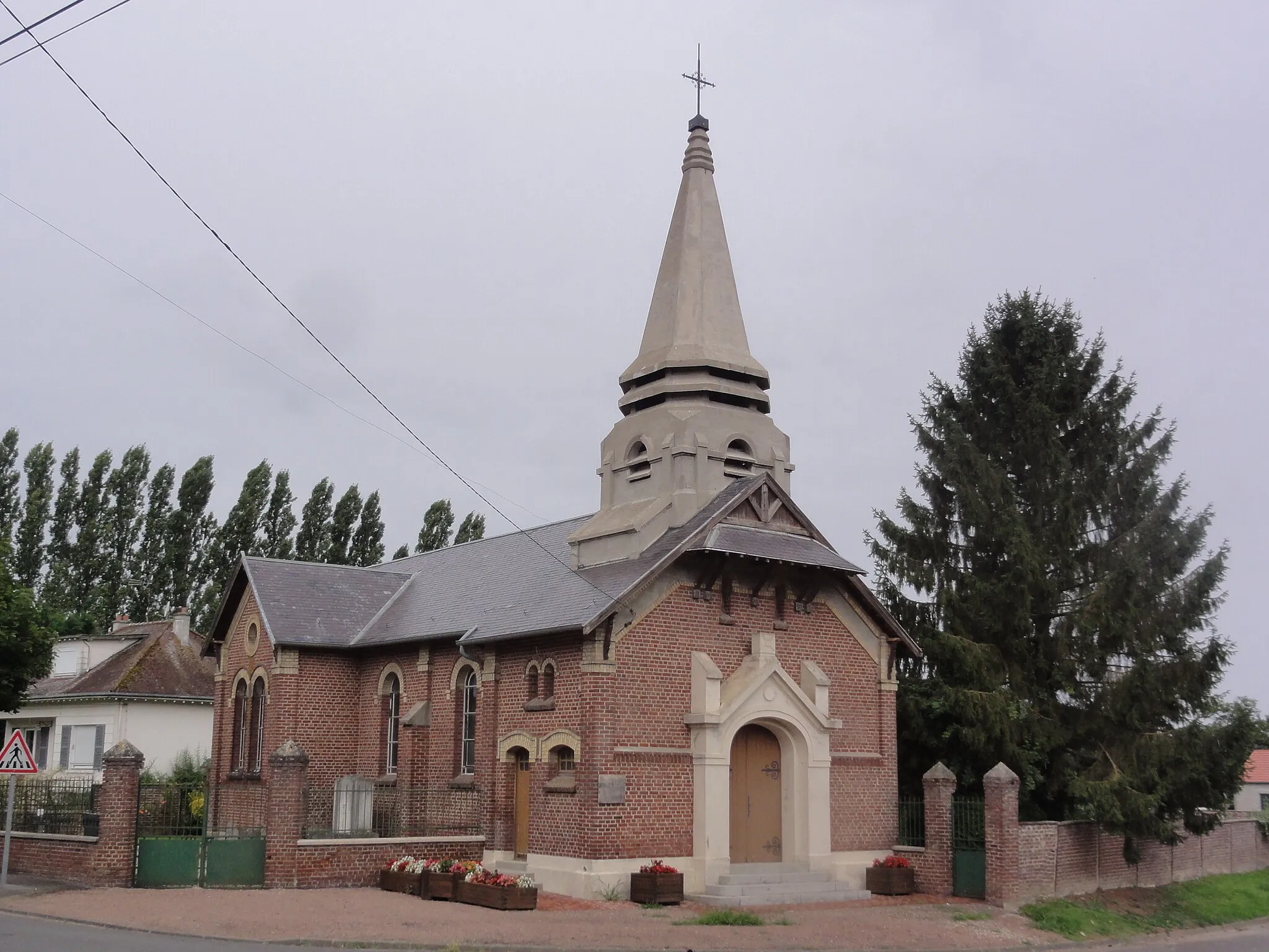 Photo showing: Hinacourt (Aisne) église Notre-Dame