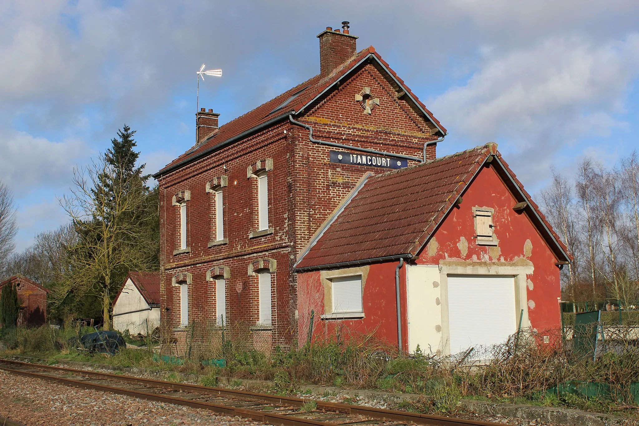 Photo showing: L'ancienne gare.