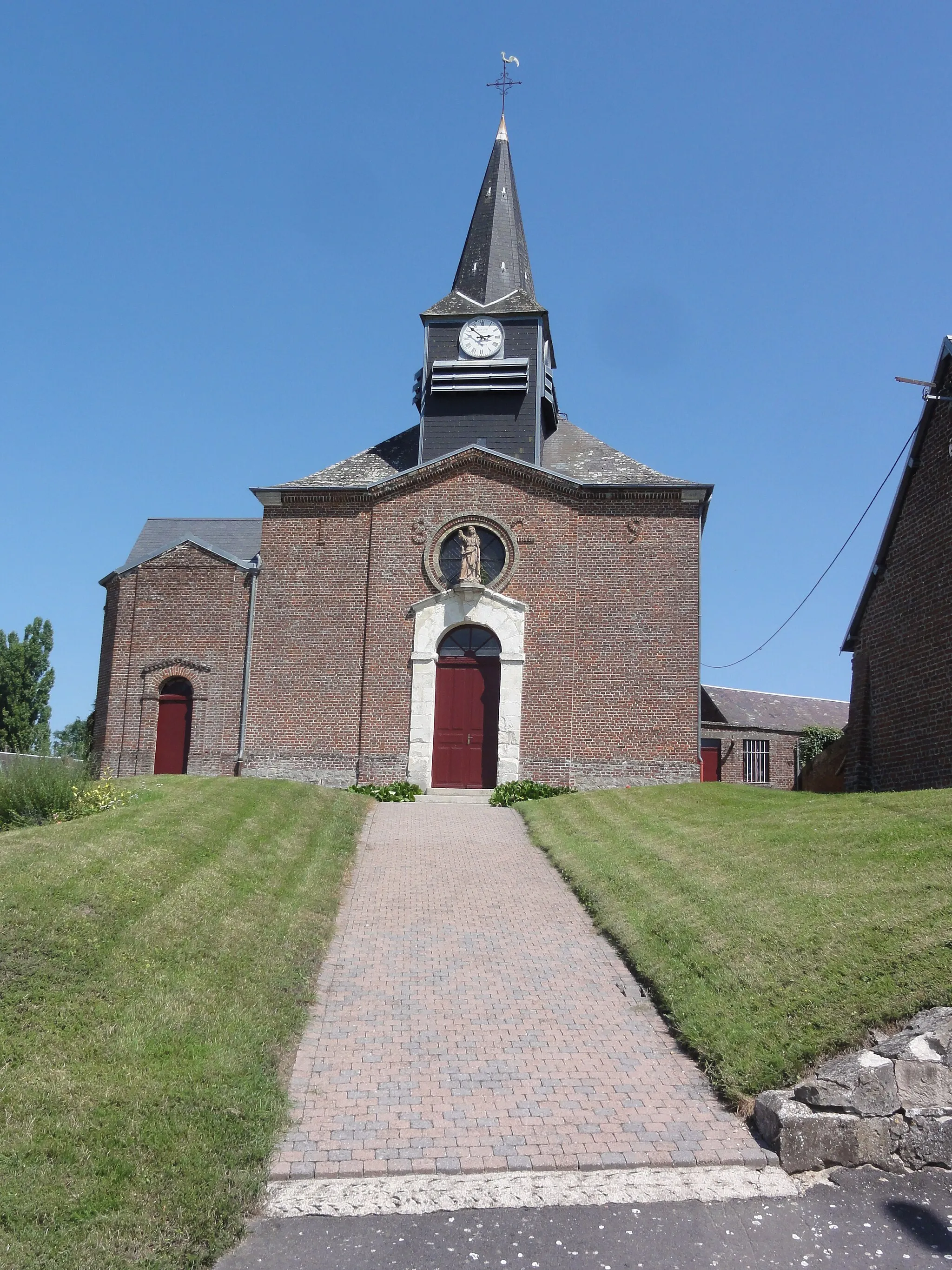 Photo showing: Parpeville (Aisne) église