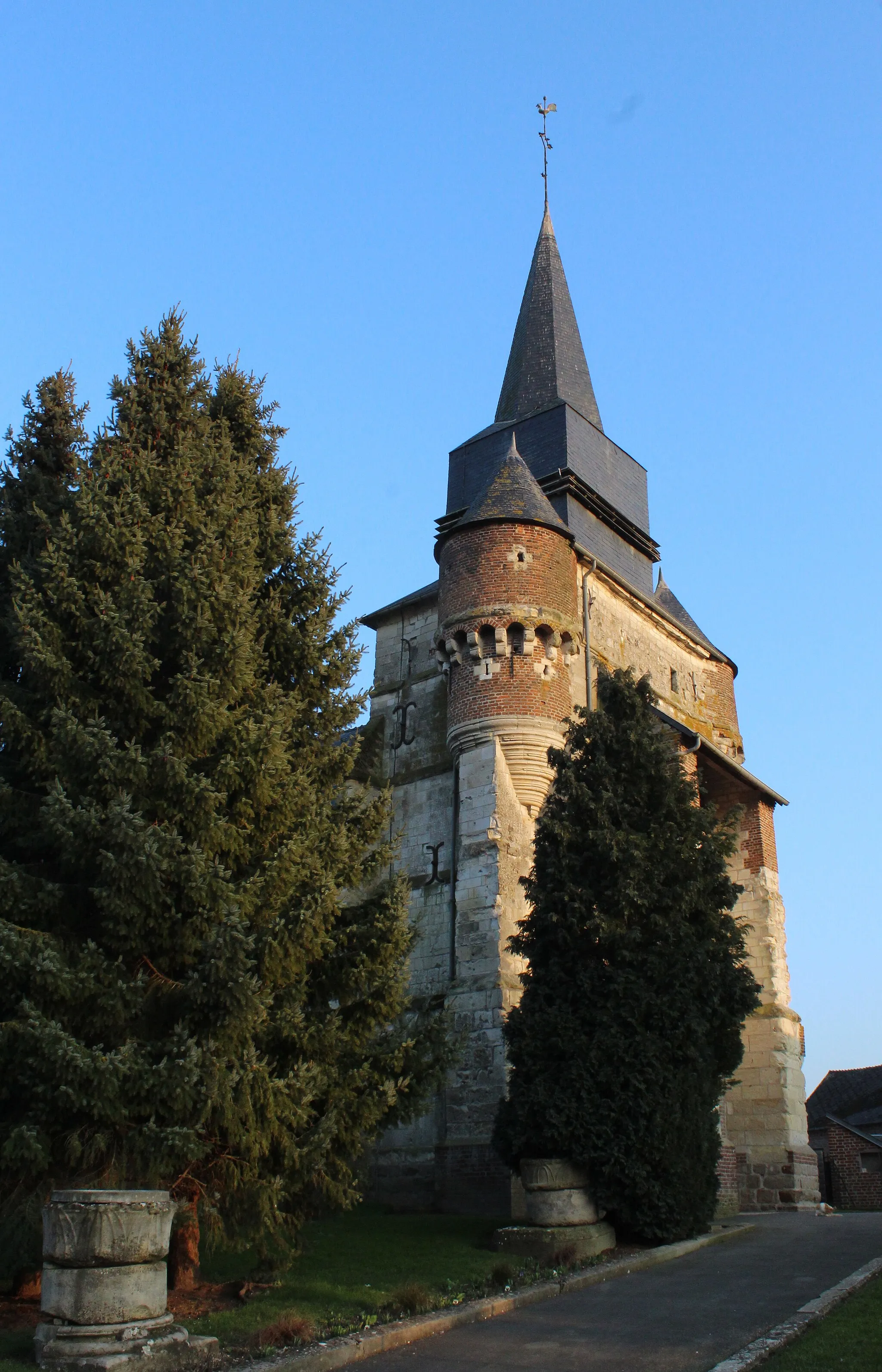 Photo showing: L'église.