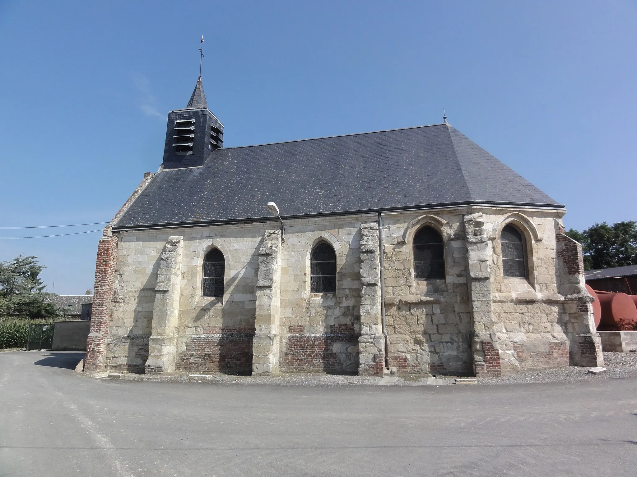 Photo showing: Magny-la-Fosse (Aisne) église