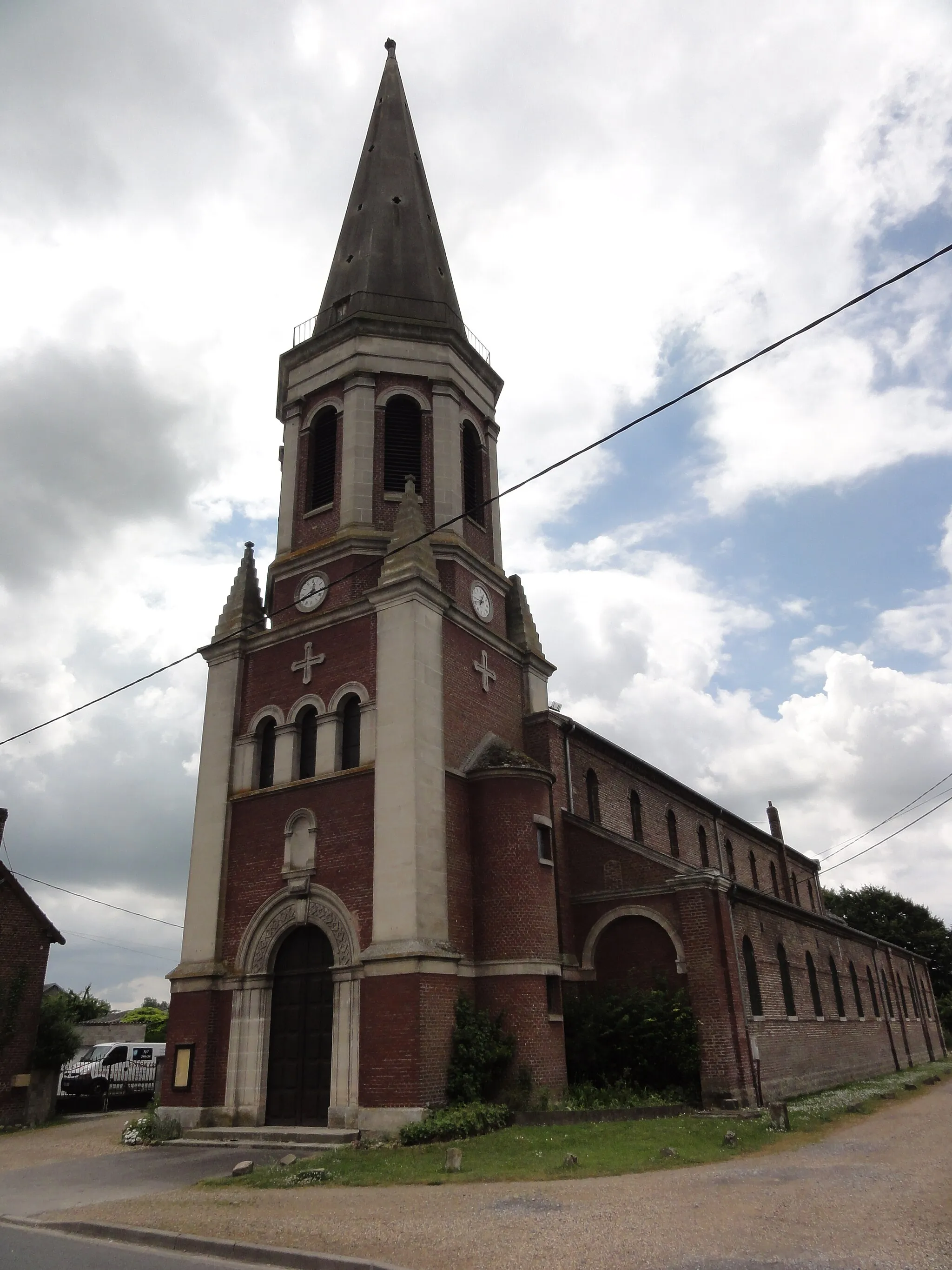 Photo showing: Manicamp (Aisne) église